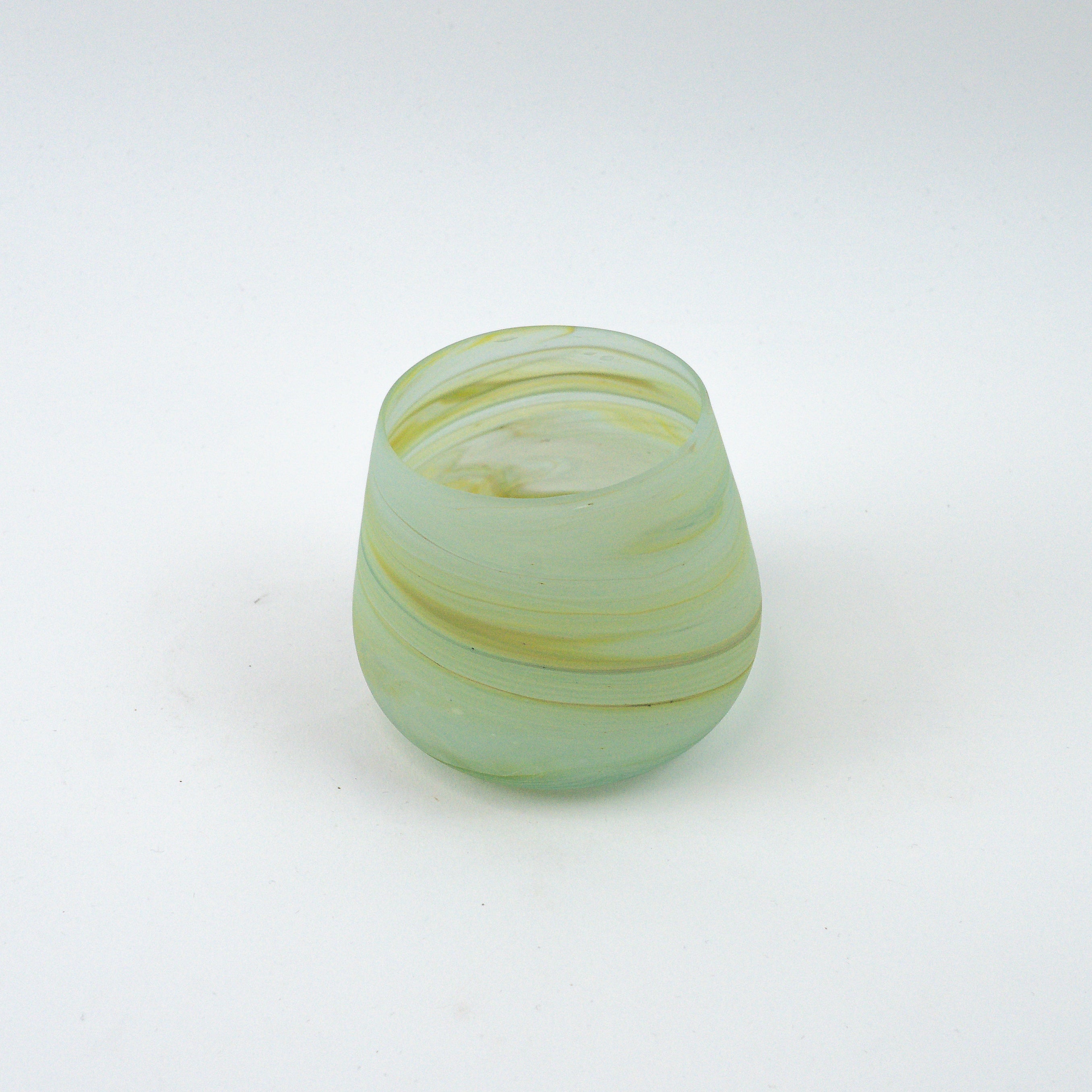 Hebron Green Mug – Recycled Glass & Hand-Blown