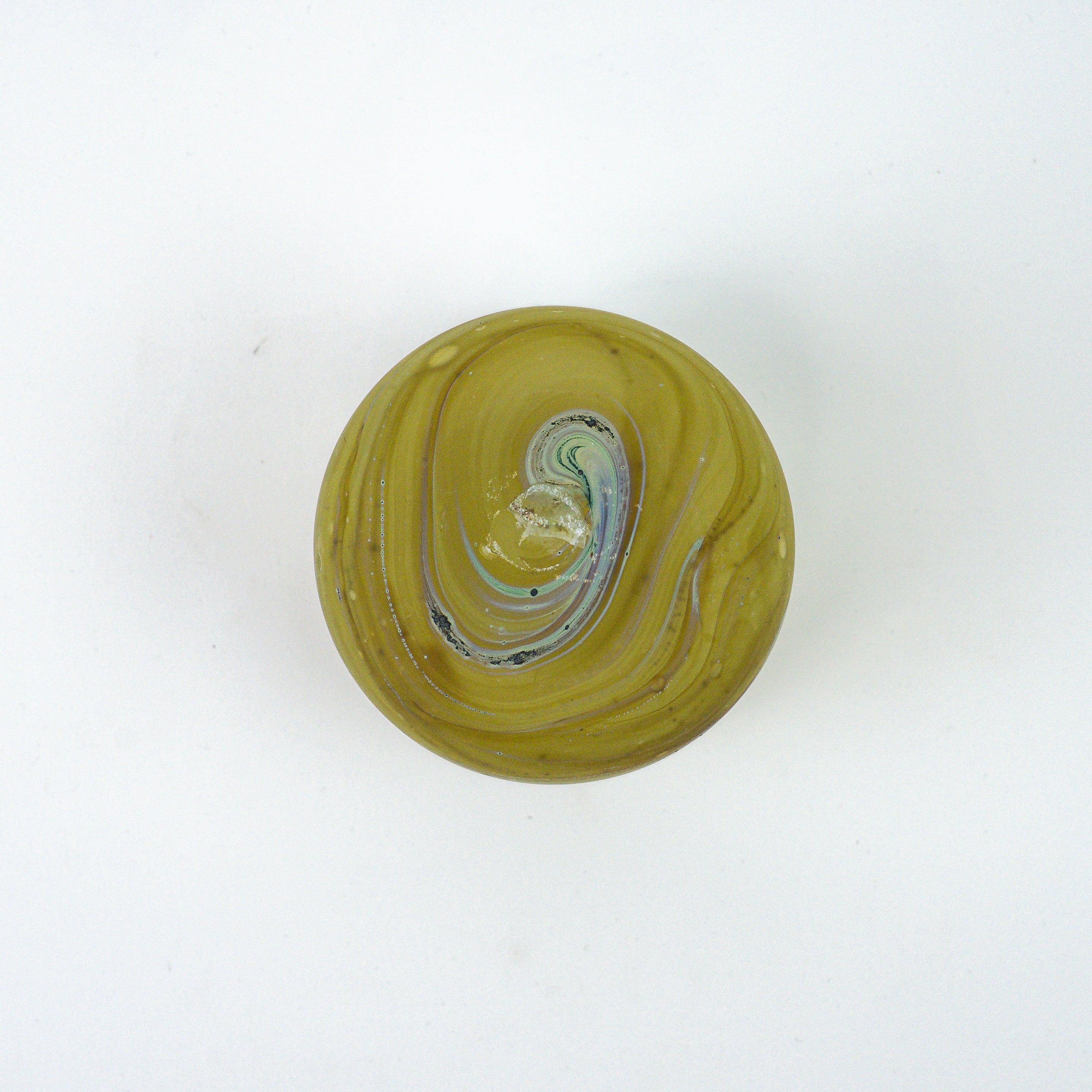 Hebron Tasse Gelb – Recyceltes Glas & Handgeblasen