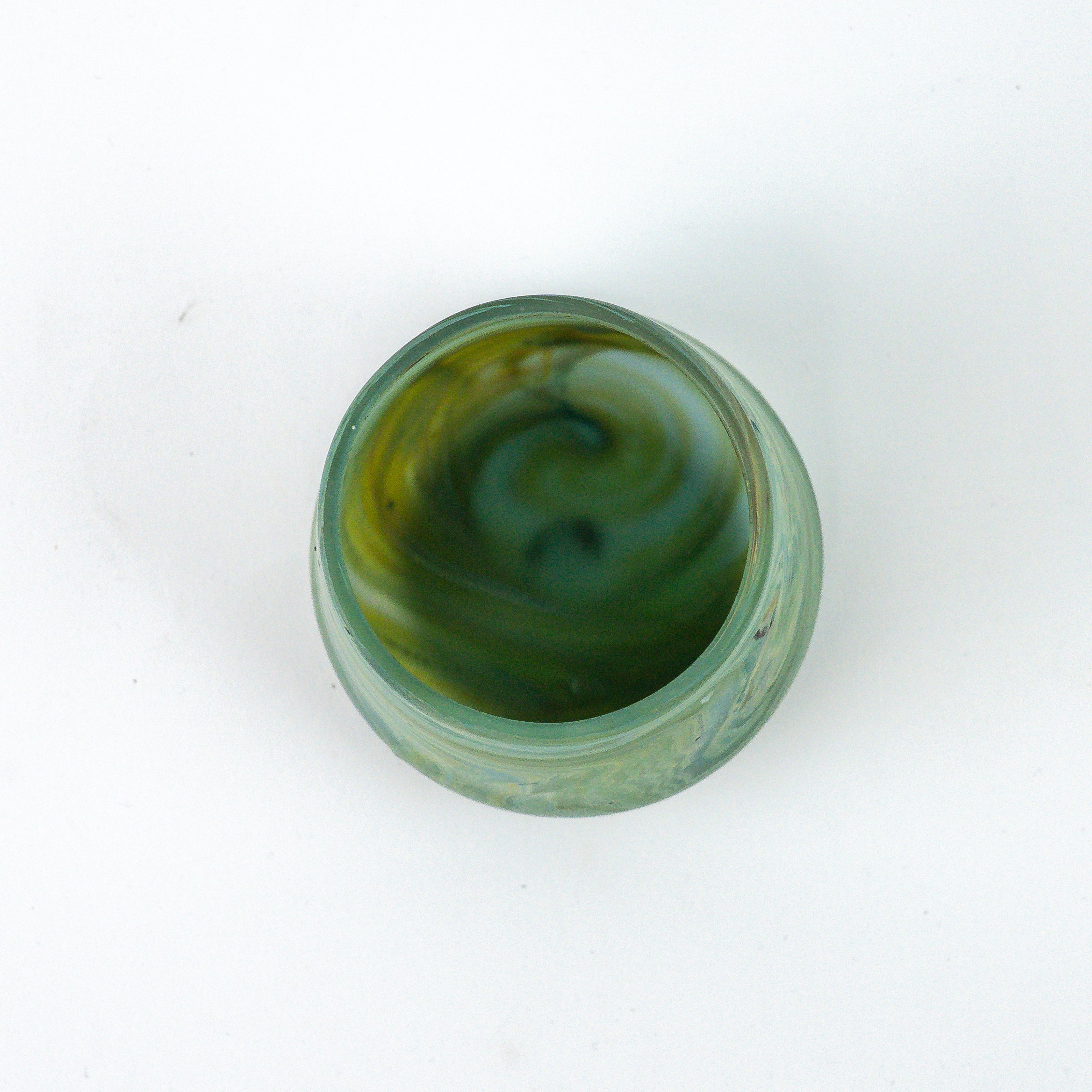 Hebron Green Mug – Recycled Glass & Hand-Blown