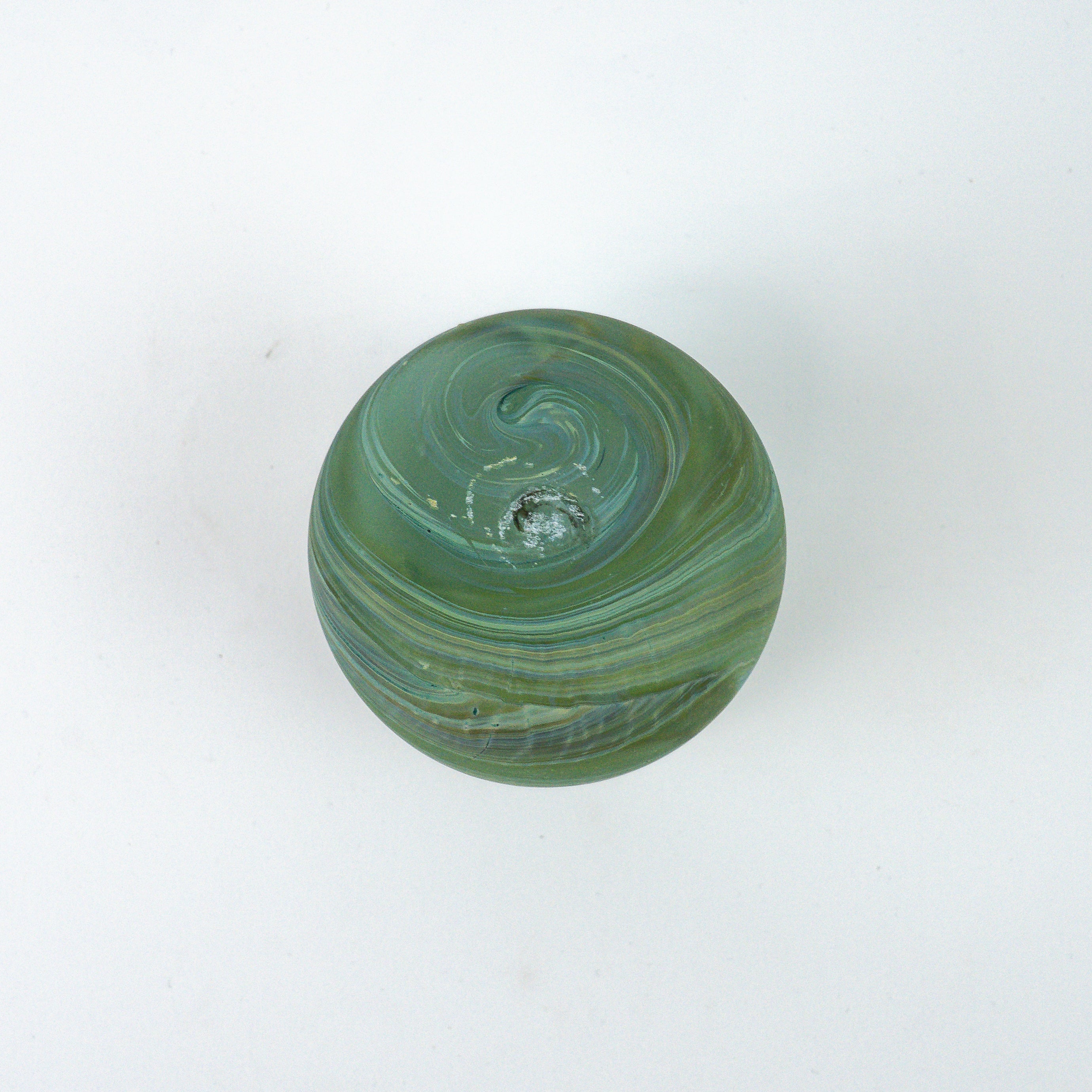 Hebron Green Mug – Recycled Glass & Hand-Blown