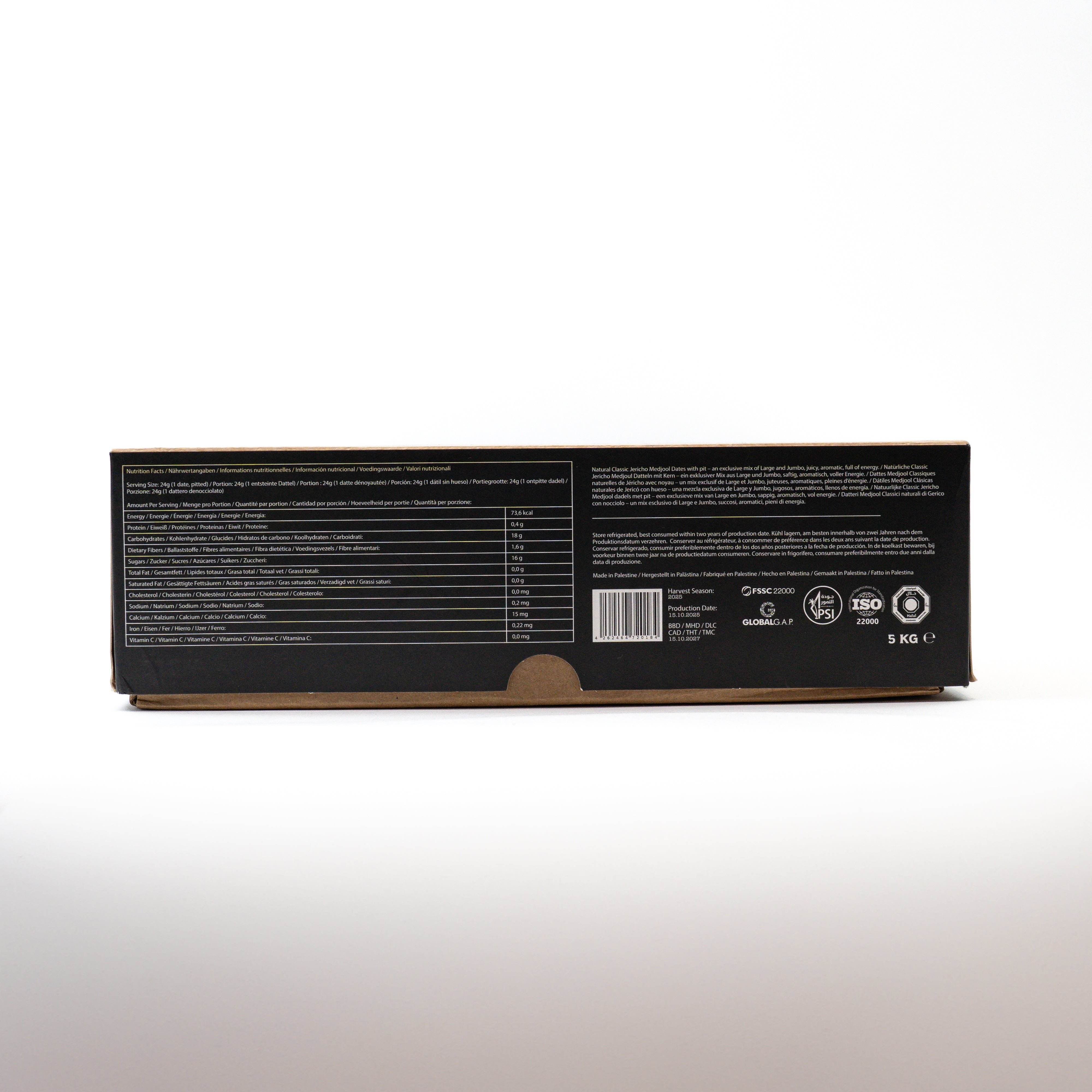 Classic Madjool Datteln - 5 Kilo