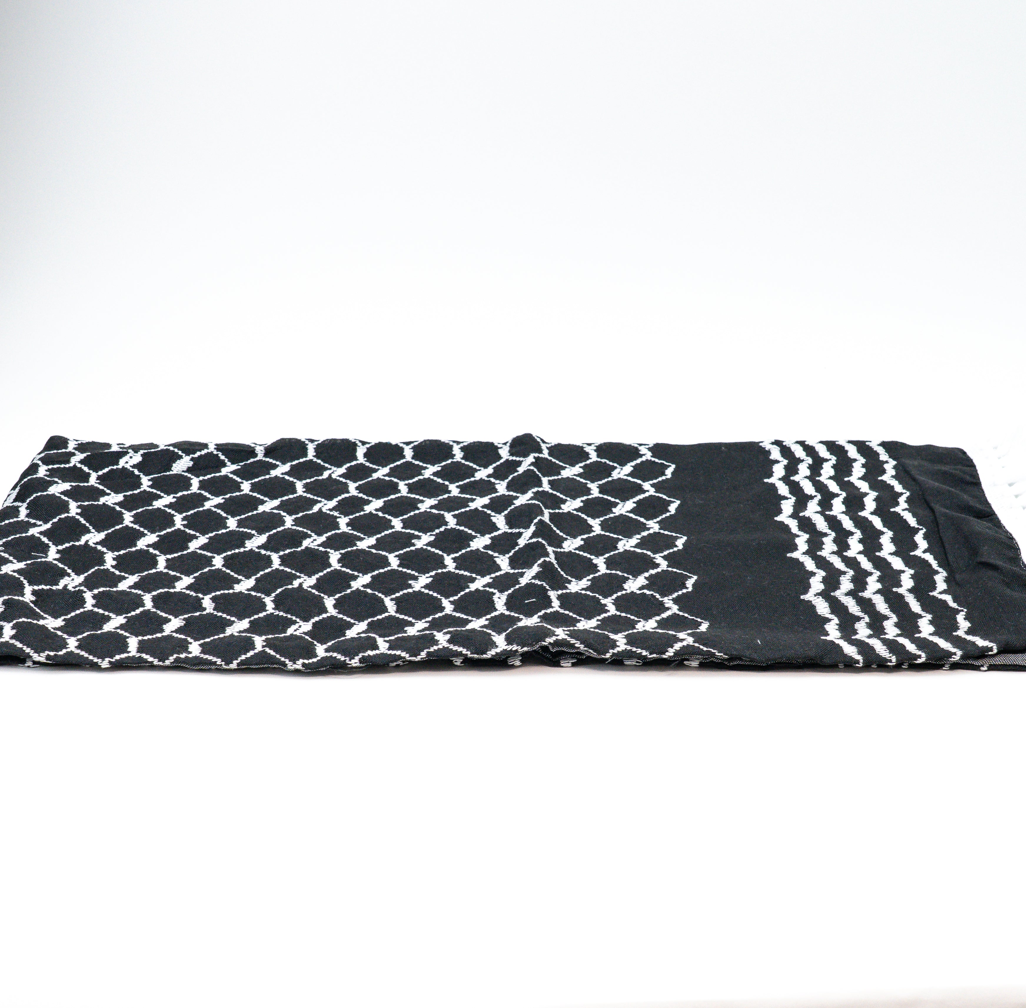 Black Kuffiyeh - Schal 25 cm