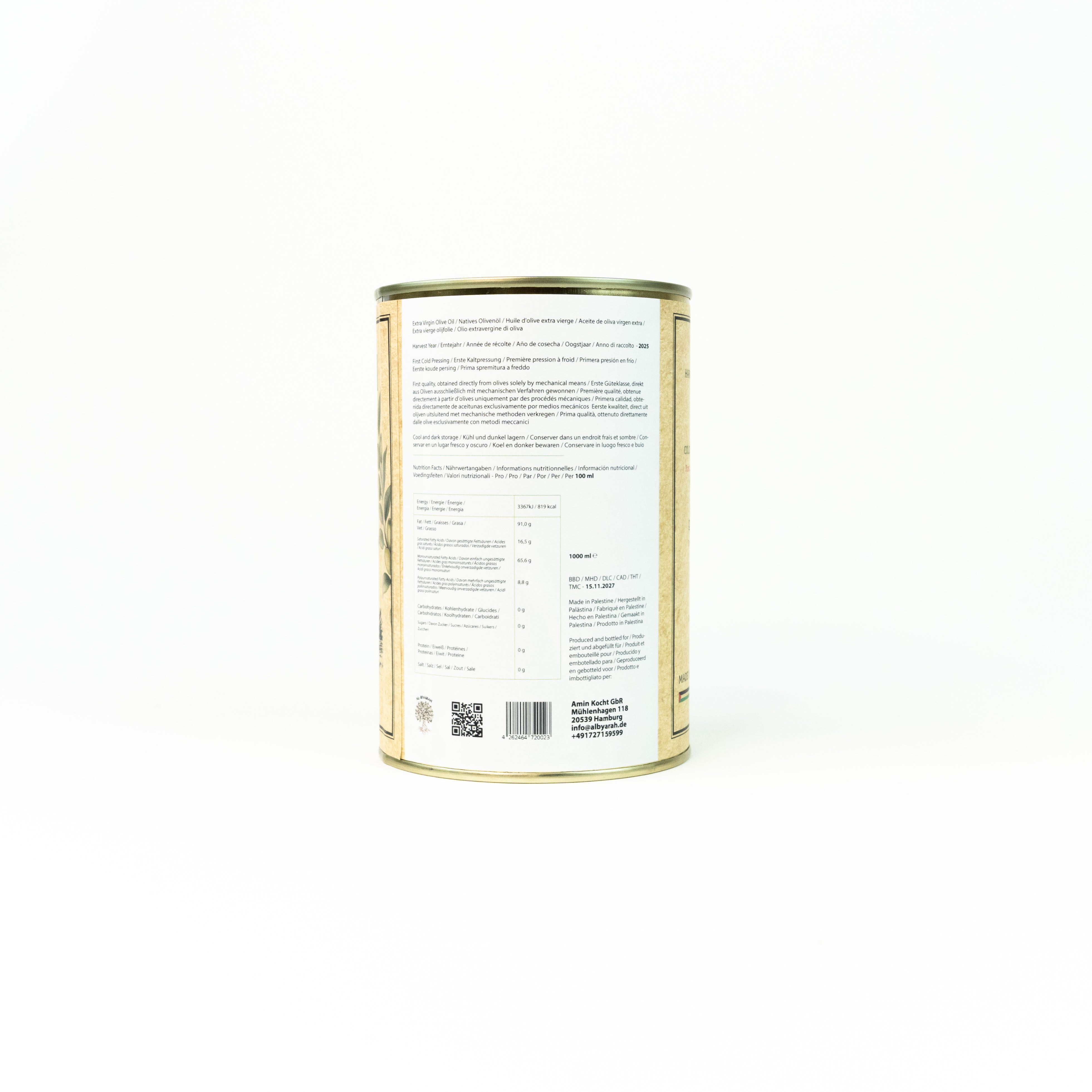 Natives Olivenöl Extra - 1 Liter