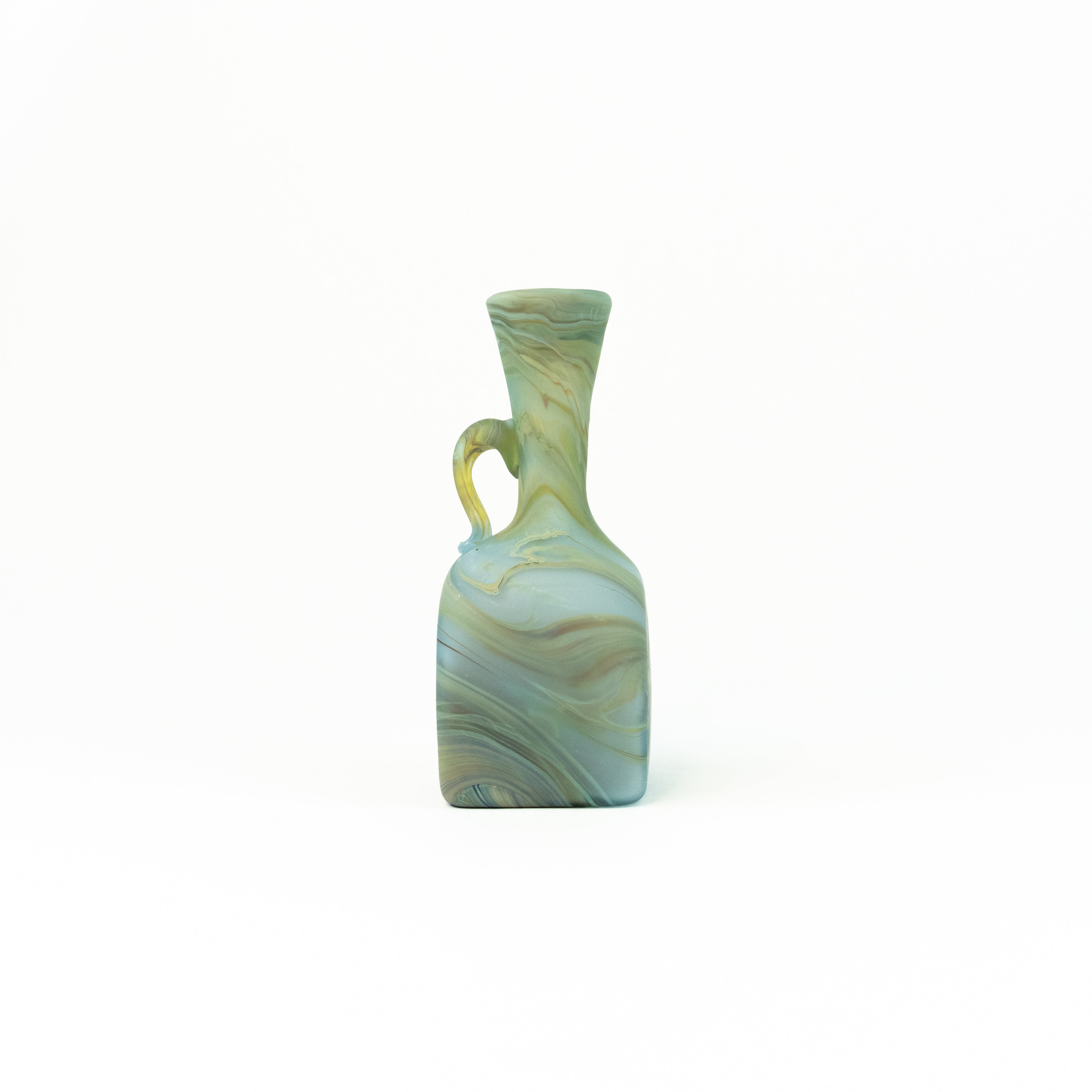 NEU Mini Vase / Karaffe Multicolor – Recyceltes Glas & Handgeblasen