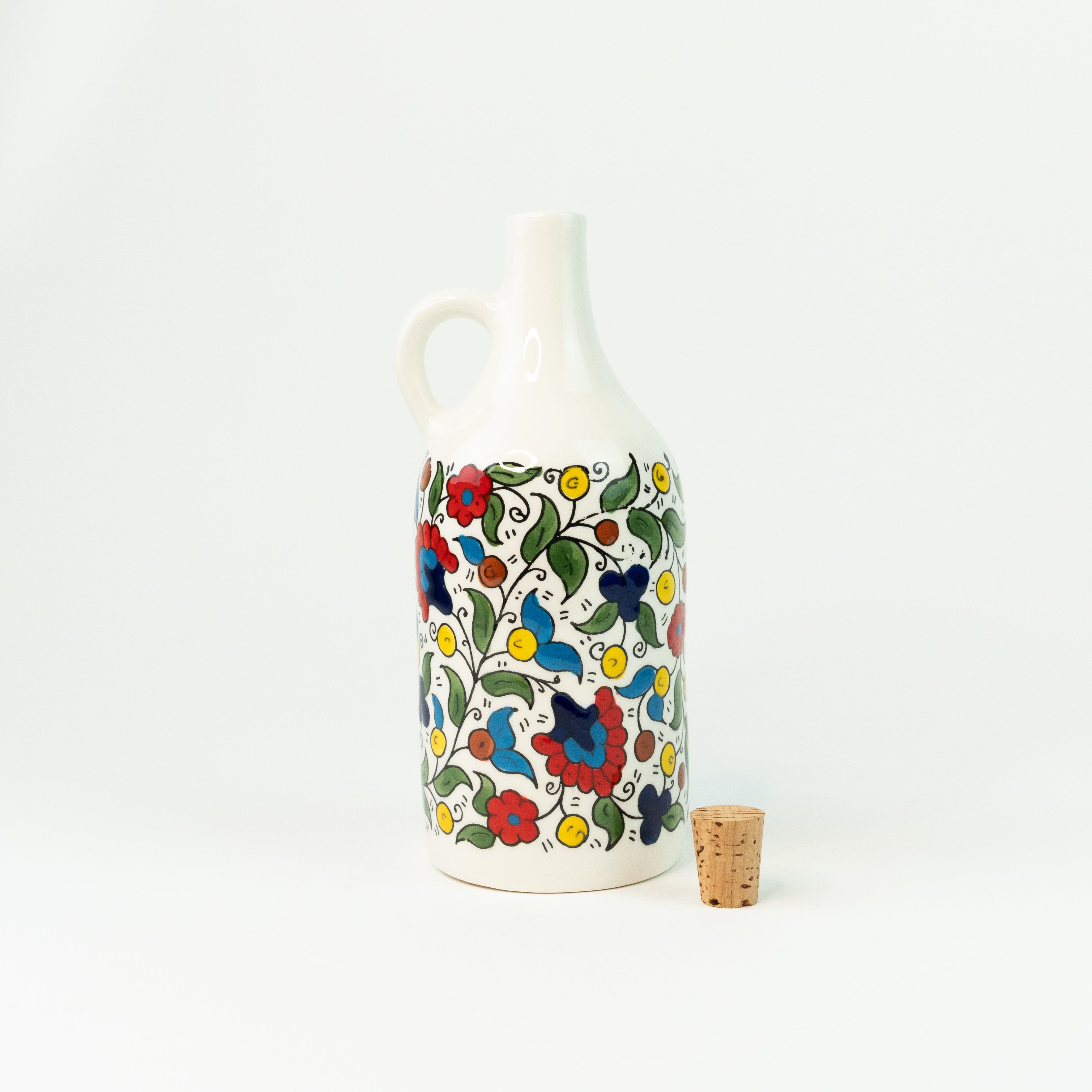 NEU Ölkanne Blume Bunt
