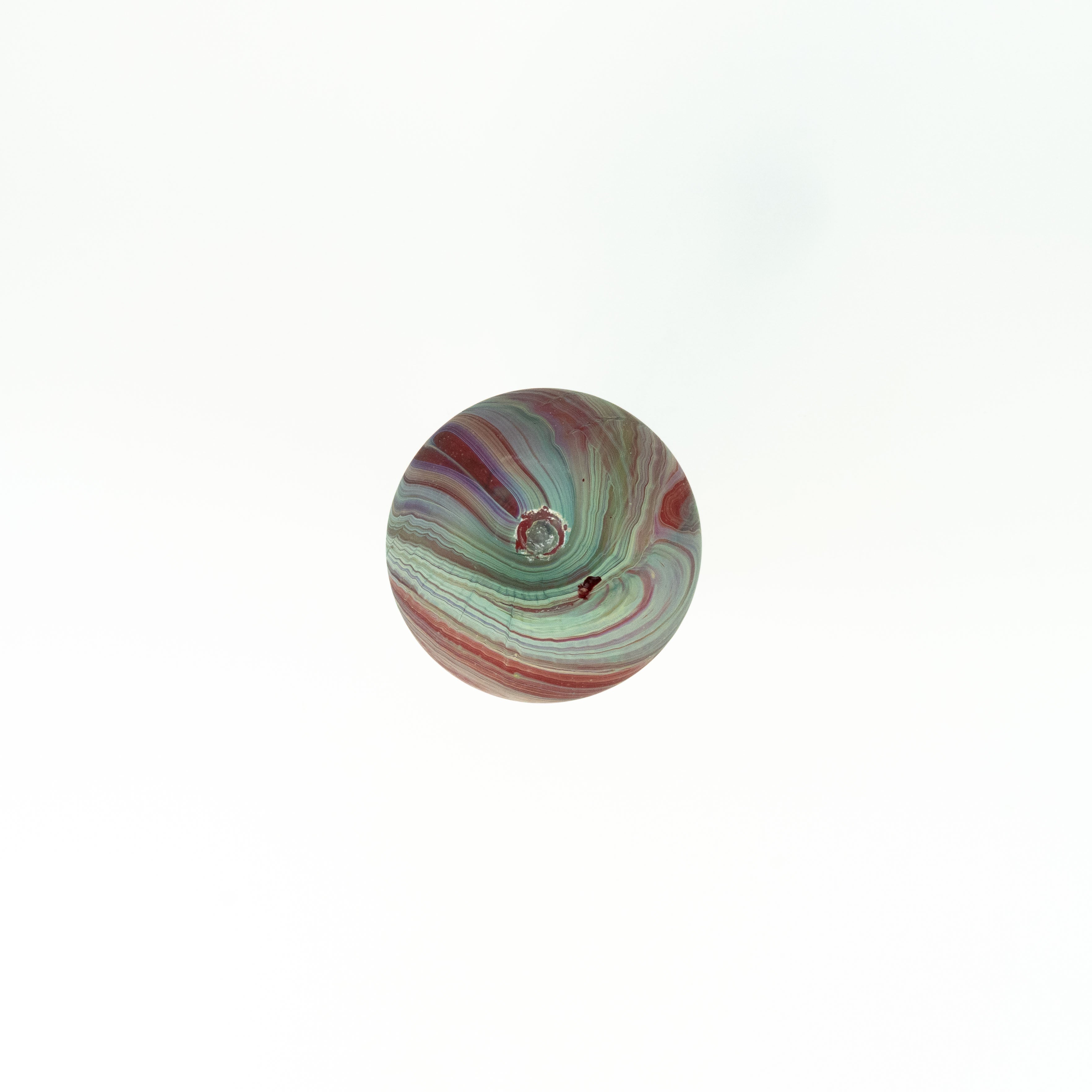 NEU Vase / Karaffe Rot – Recyceltes Glas & Handgeblasen