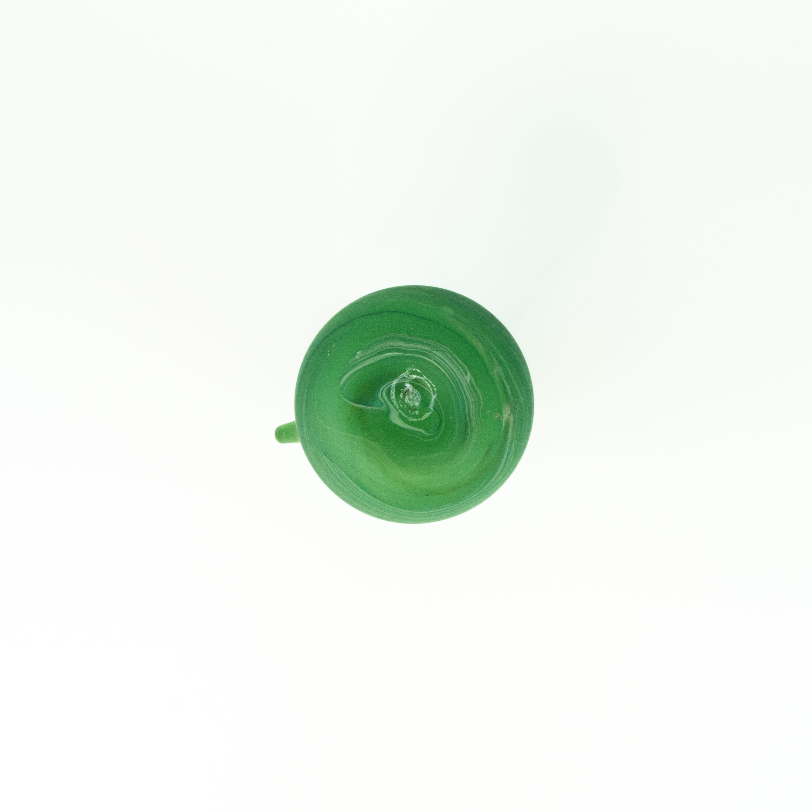 NEU Karaffe Grün – Recyceltes Glas & Handgeblasen
