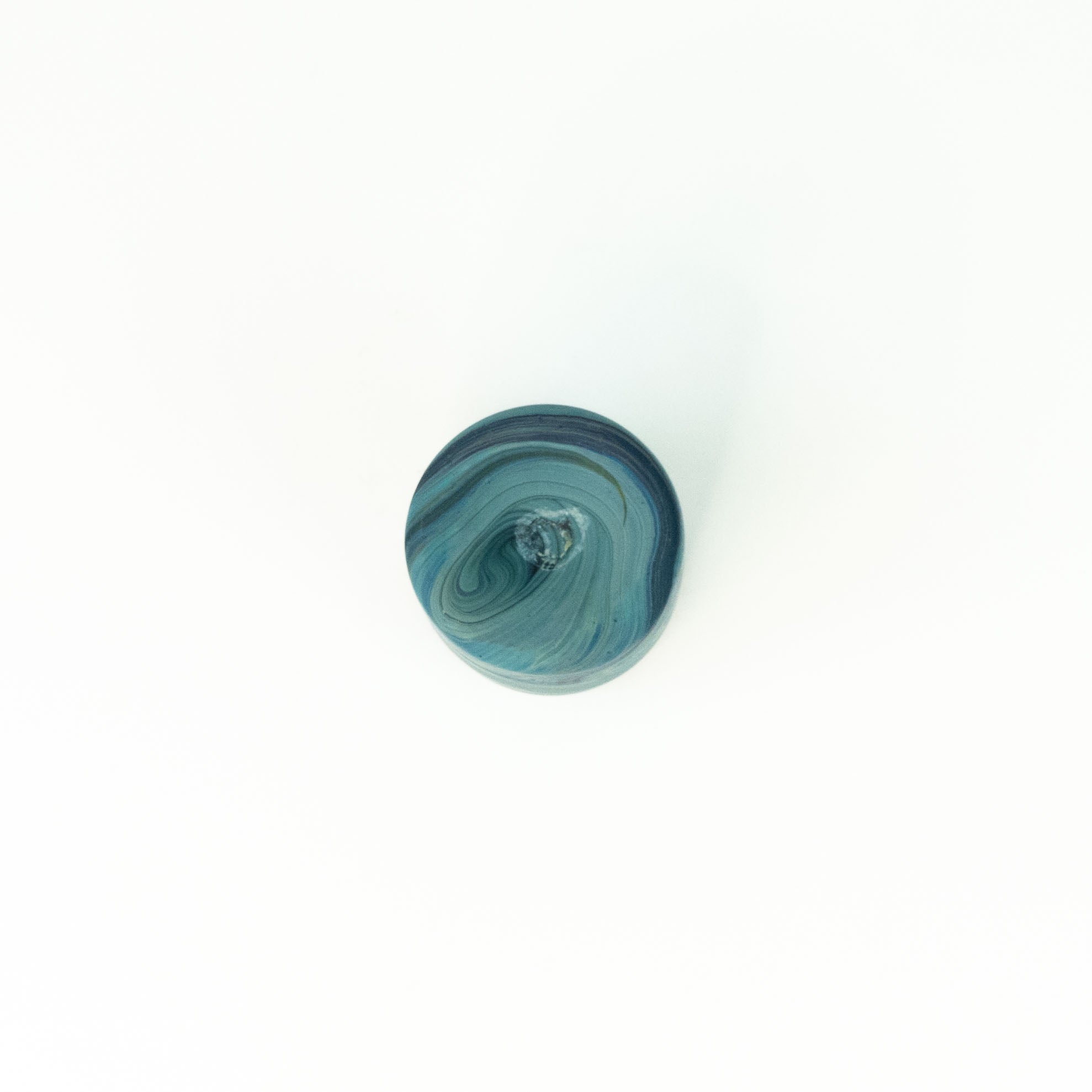 Neu Glas Blau ± 400ml straight/short – Recyceltes Glas & Handgeblasen