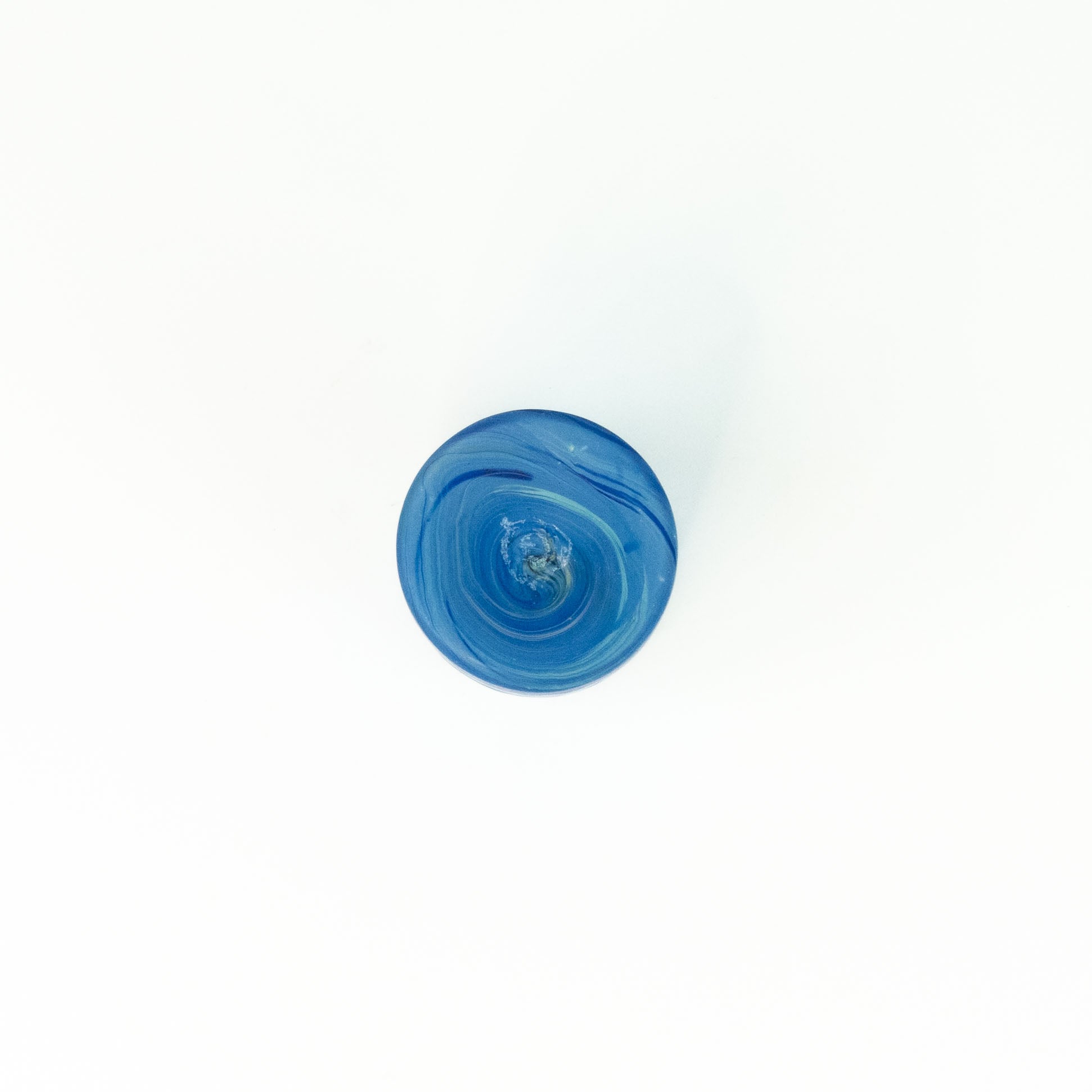 Neu Glas Blau ± 400ml straight/short – Recyceltes Glas & Handgeblasen