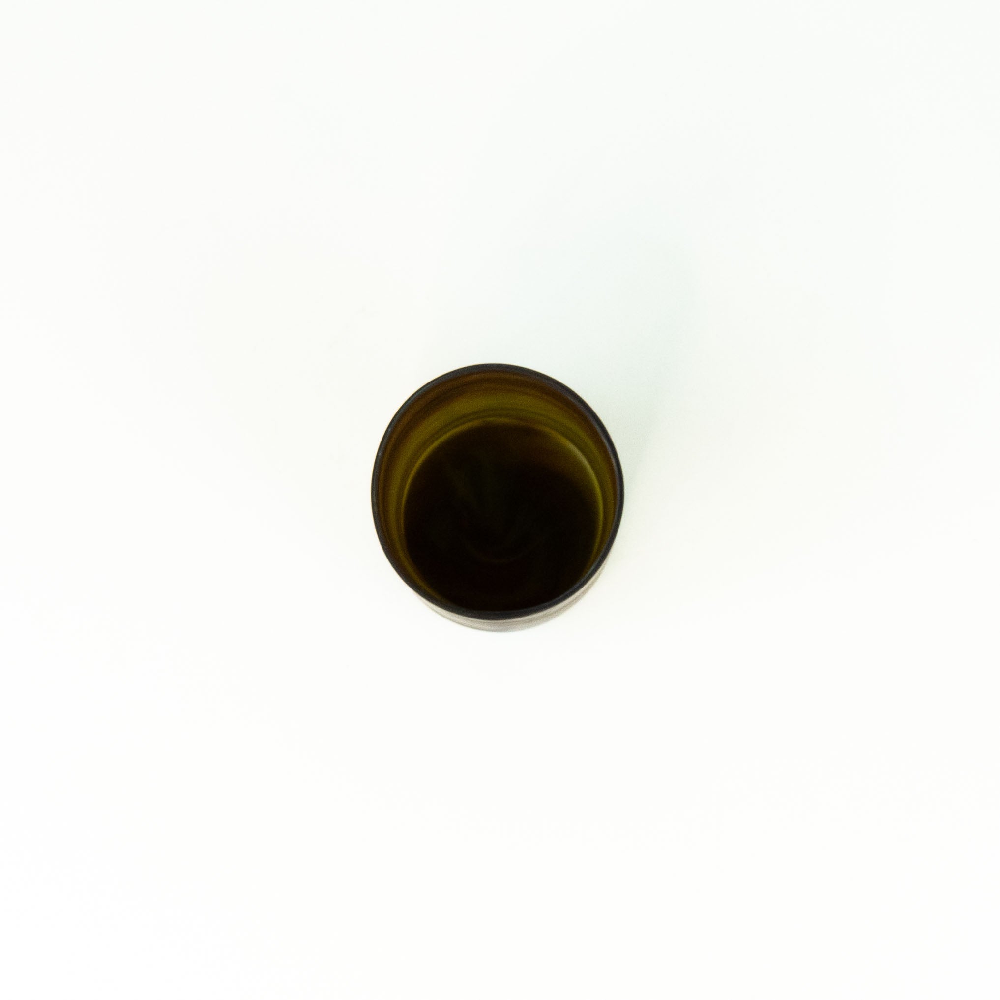 Neu Glas Braun ± 400ml straight/short – Recyceltes Glas & Handgeblasen