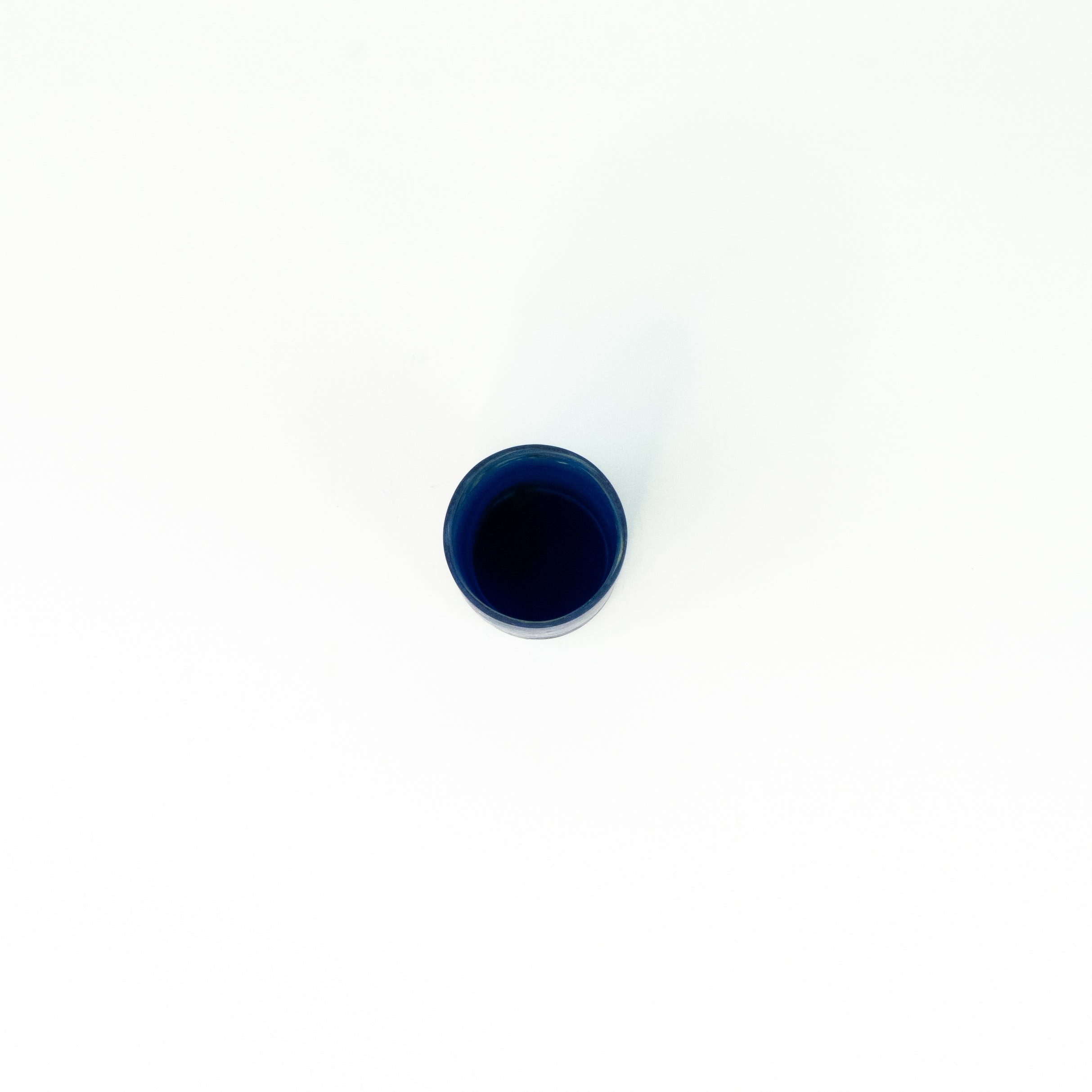 Neu Glas Blau ± 225ml straight/short – Recyceltes Glas & Handgeblasen