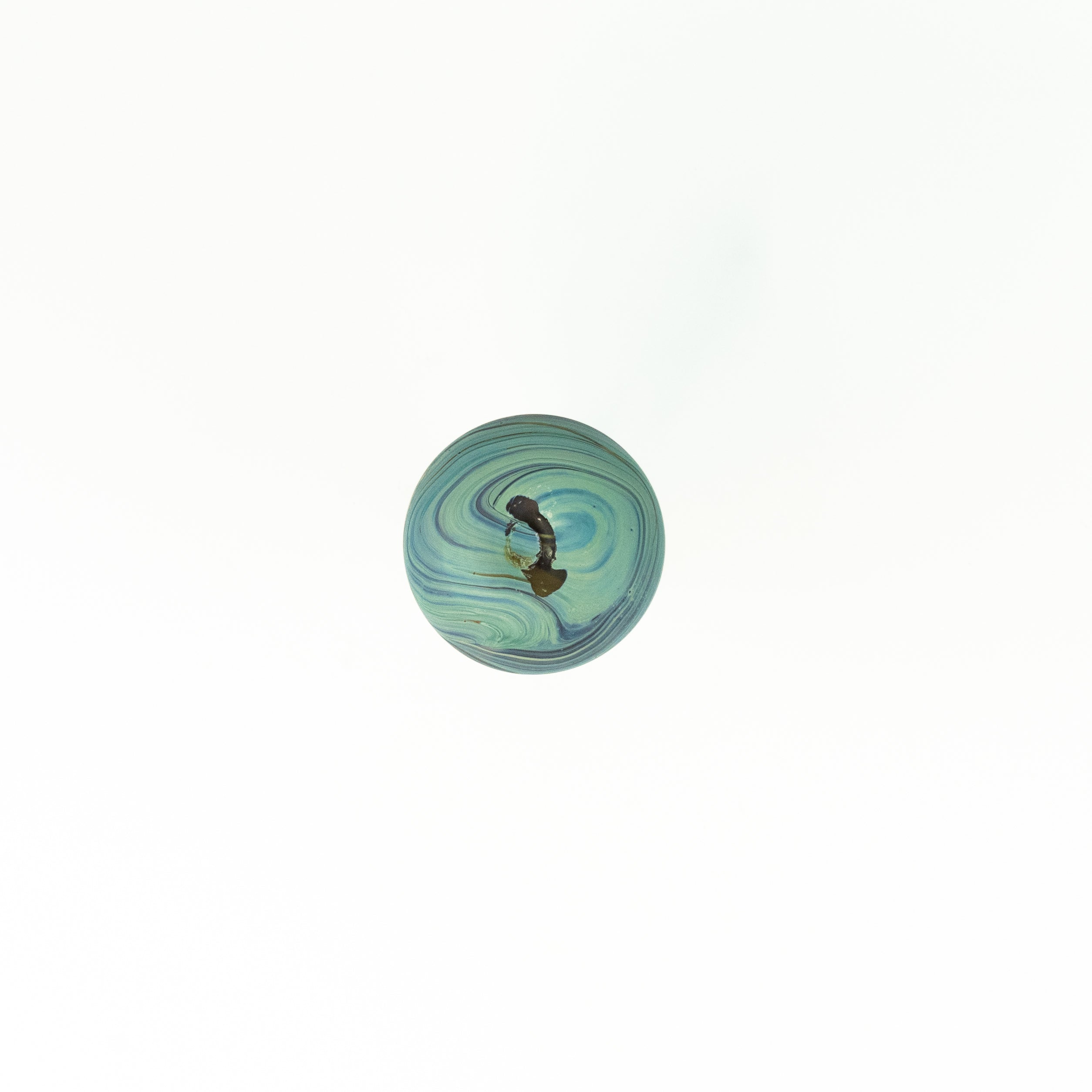 NEU Mini Vase / Karaffe Braun – Recyceltes Glas & Handgeblasen