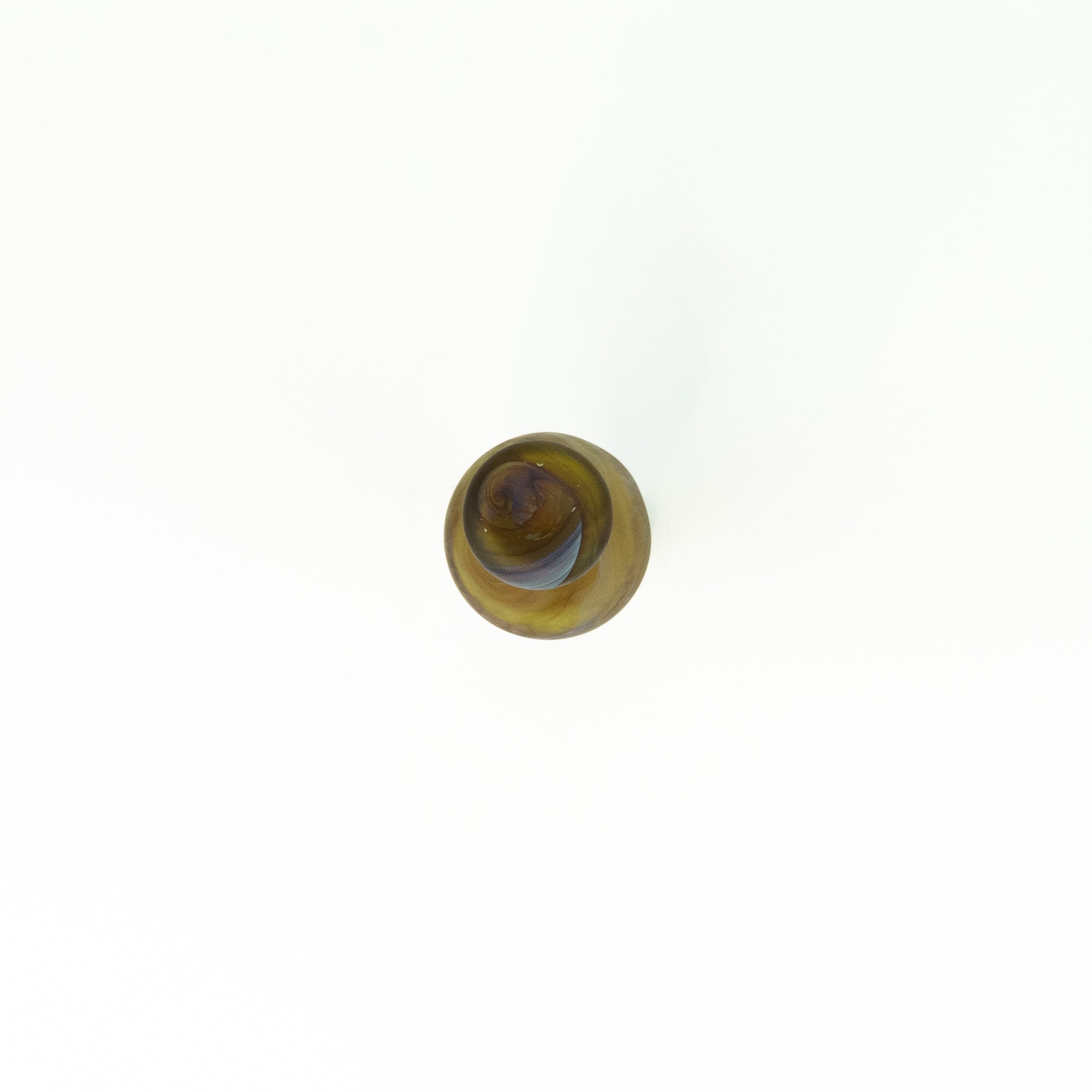 NEU Mini Vase / Karaffe Braun – Recyceltes Glas & Handgeblasen