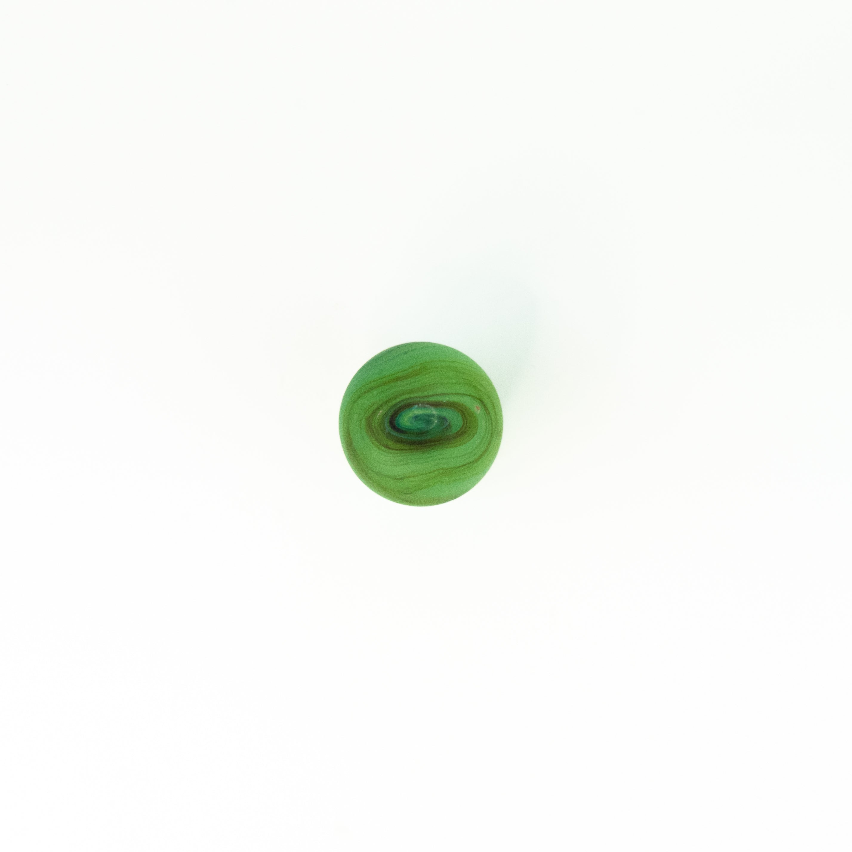 Neu Glas Grün ± 400 curved/long – Recyceltes Glas & Handgeblasen