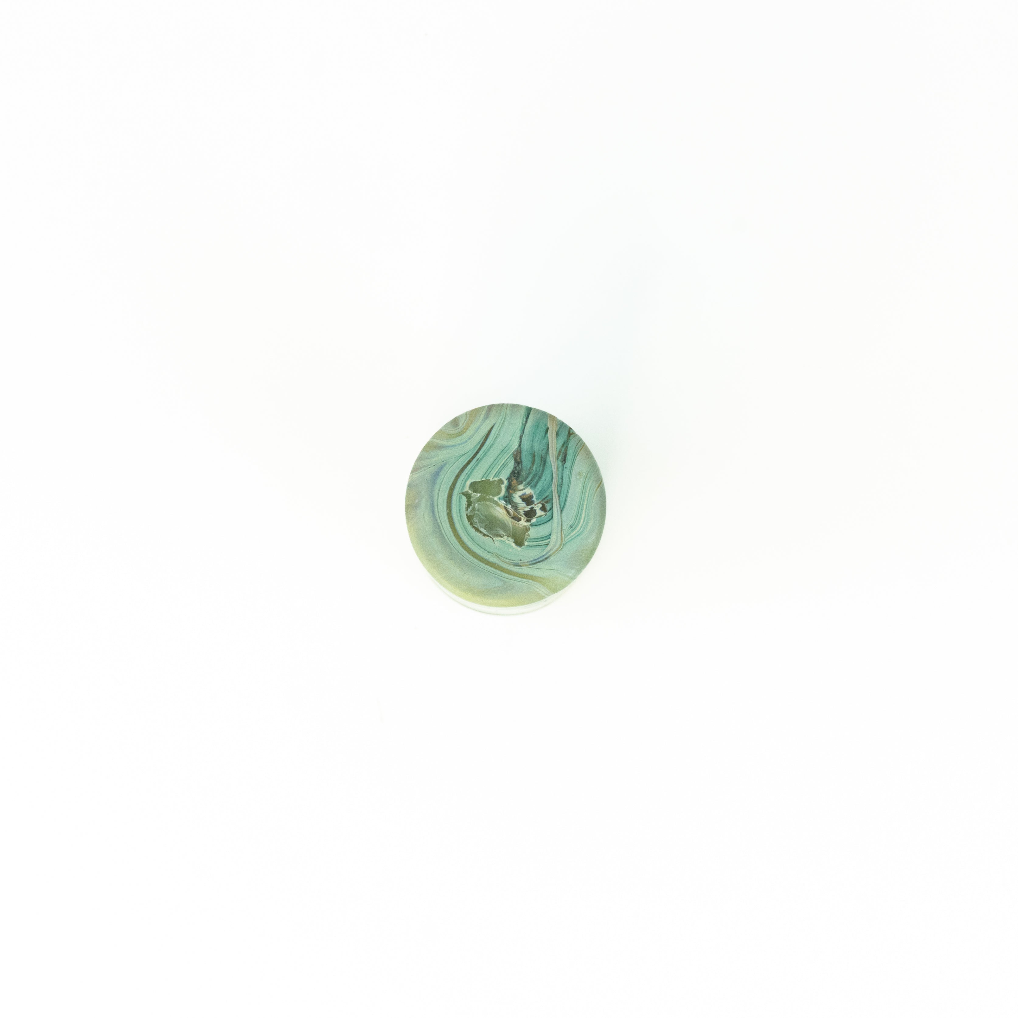 NEU Glas Limette Grün – Recyceltes Glas & Handgeblasen