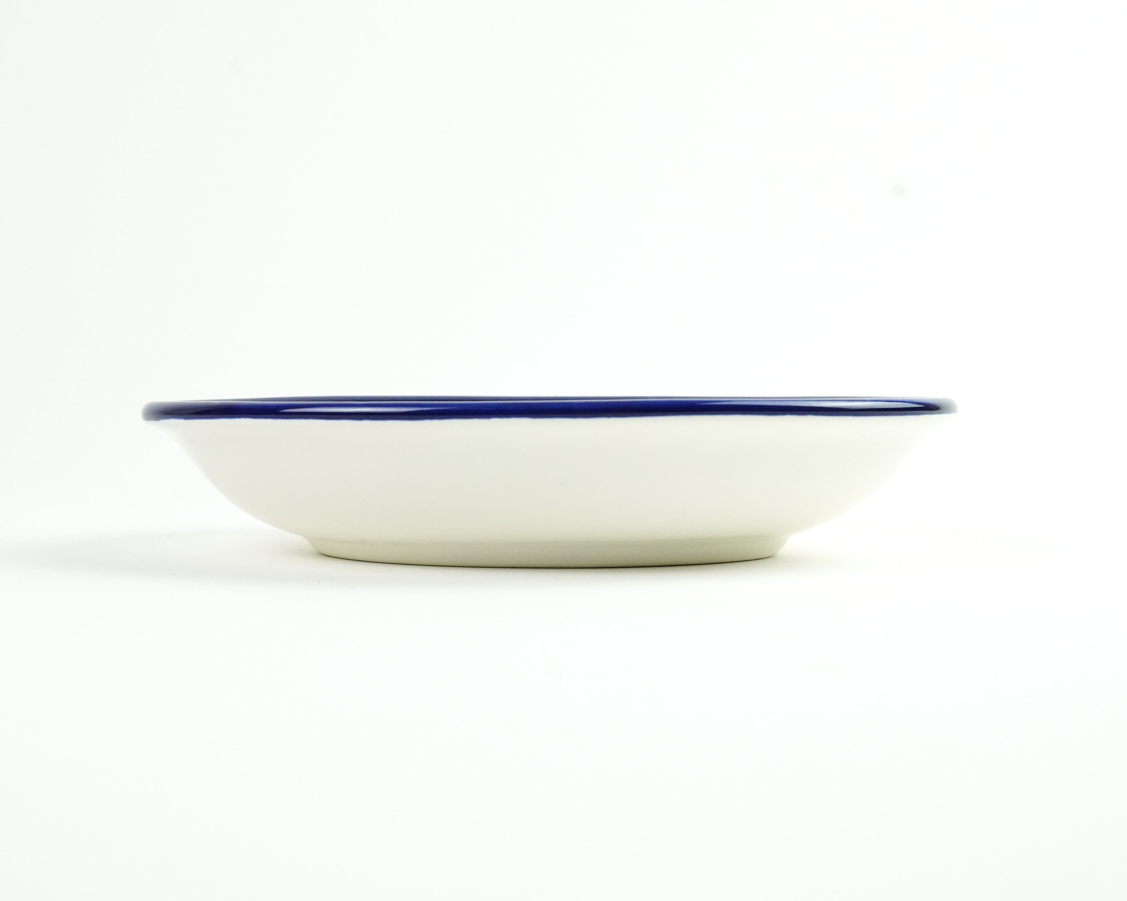 Oval 22 cm tief / bunt