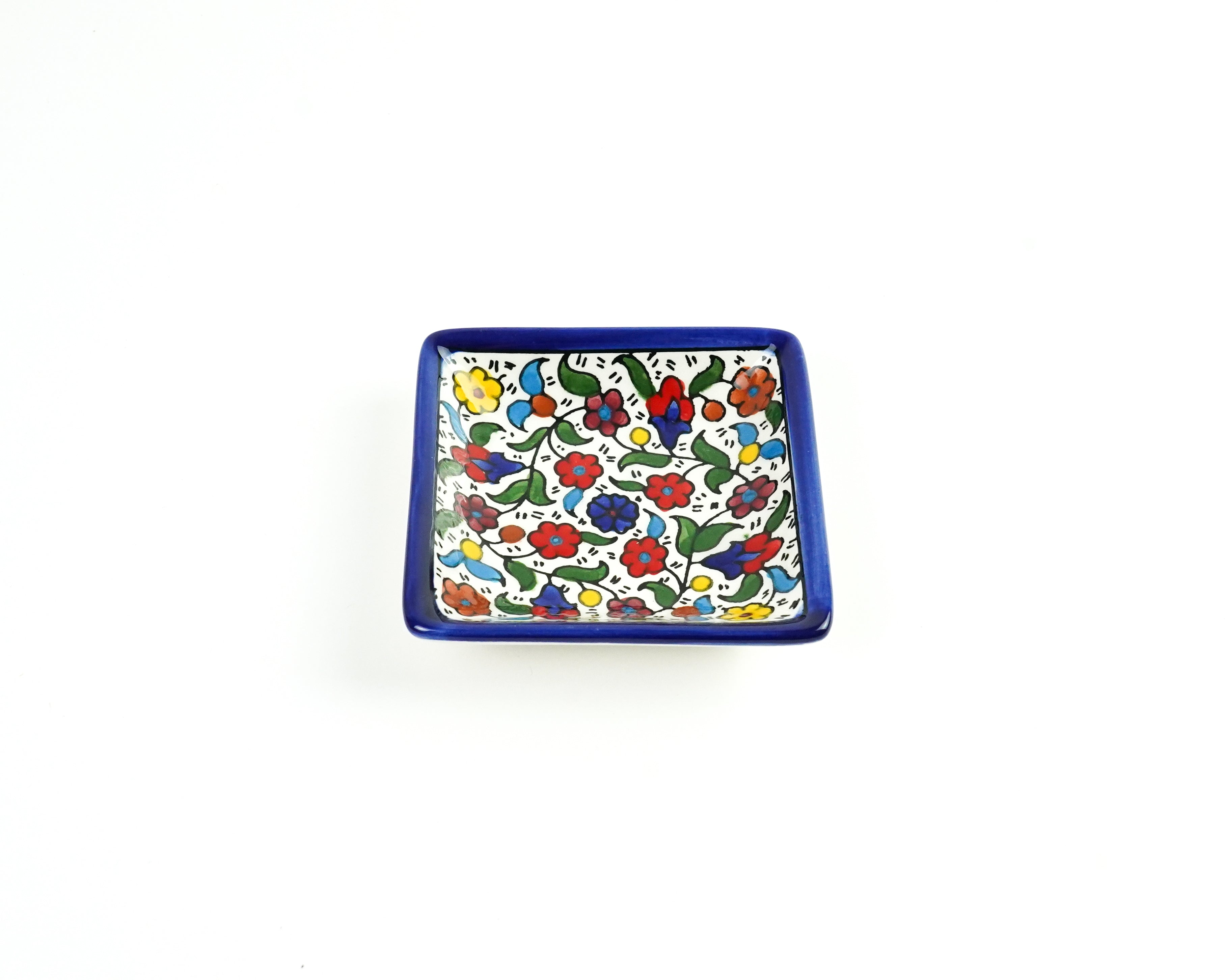 Viereckig 10 cm flach