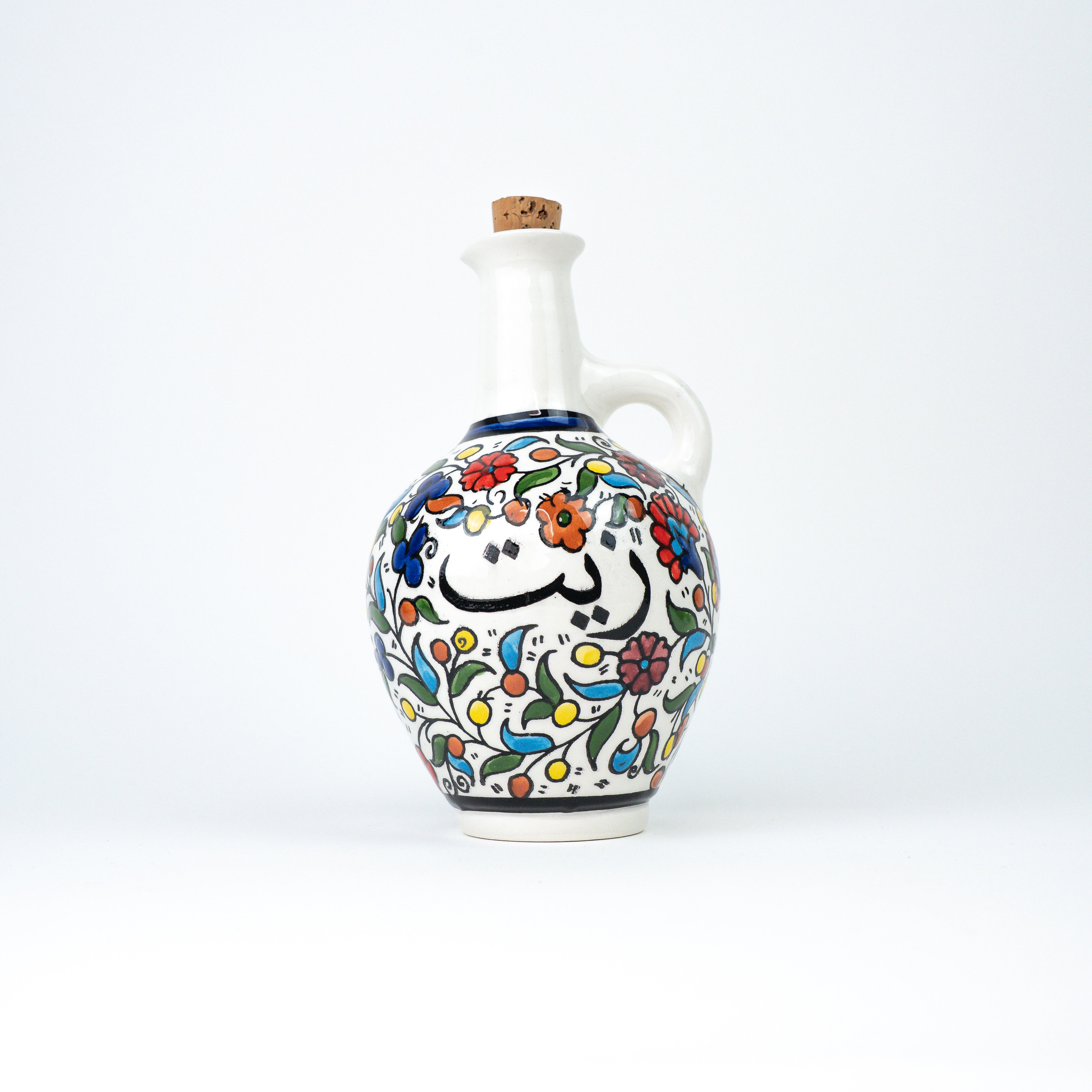 Oil can, flower, colorful