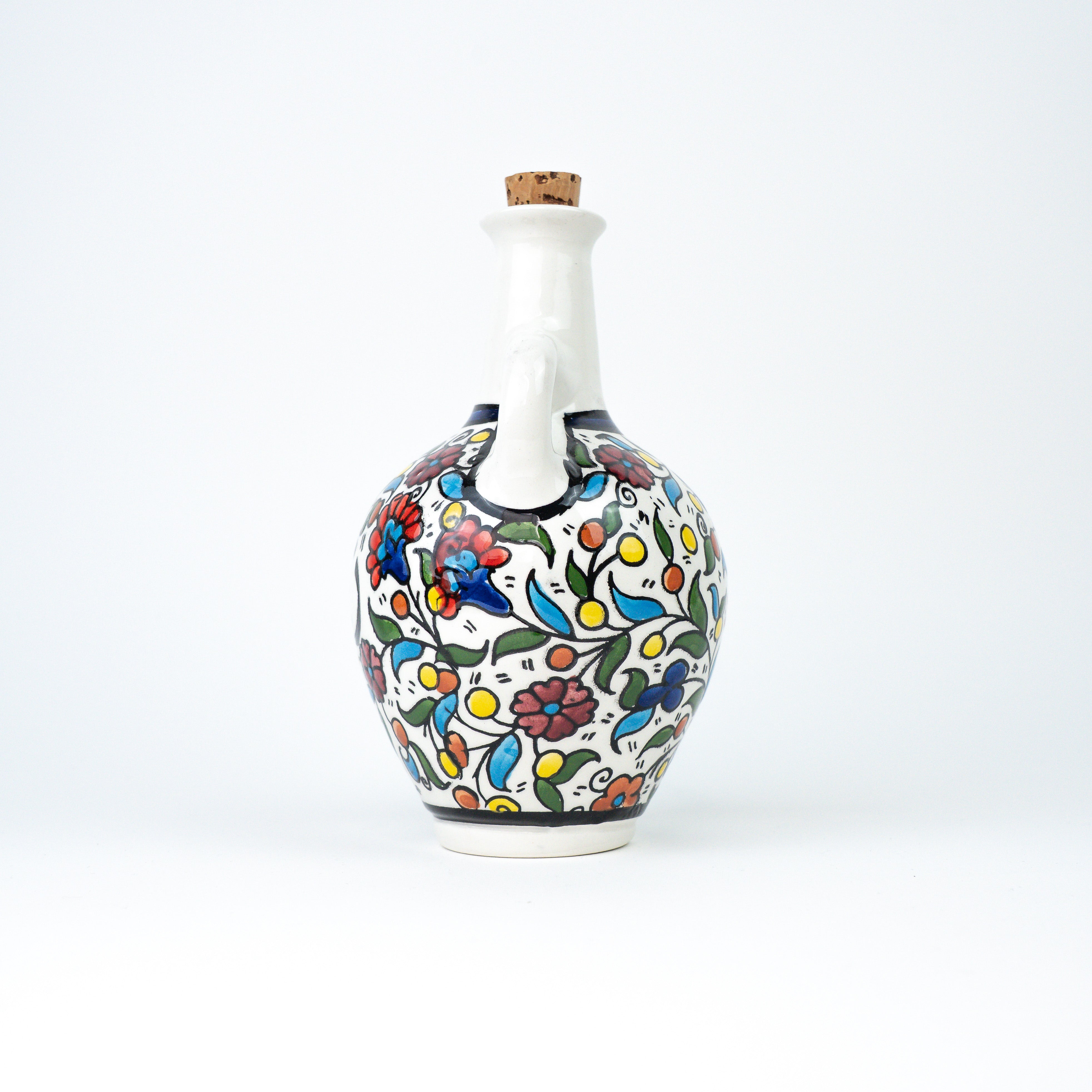 Oil can, flower, colorful