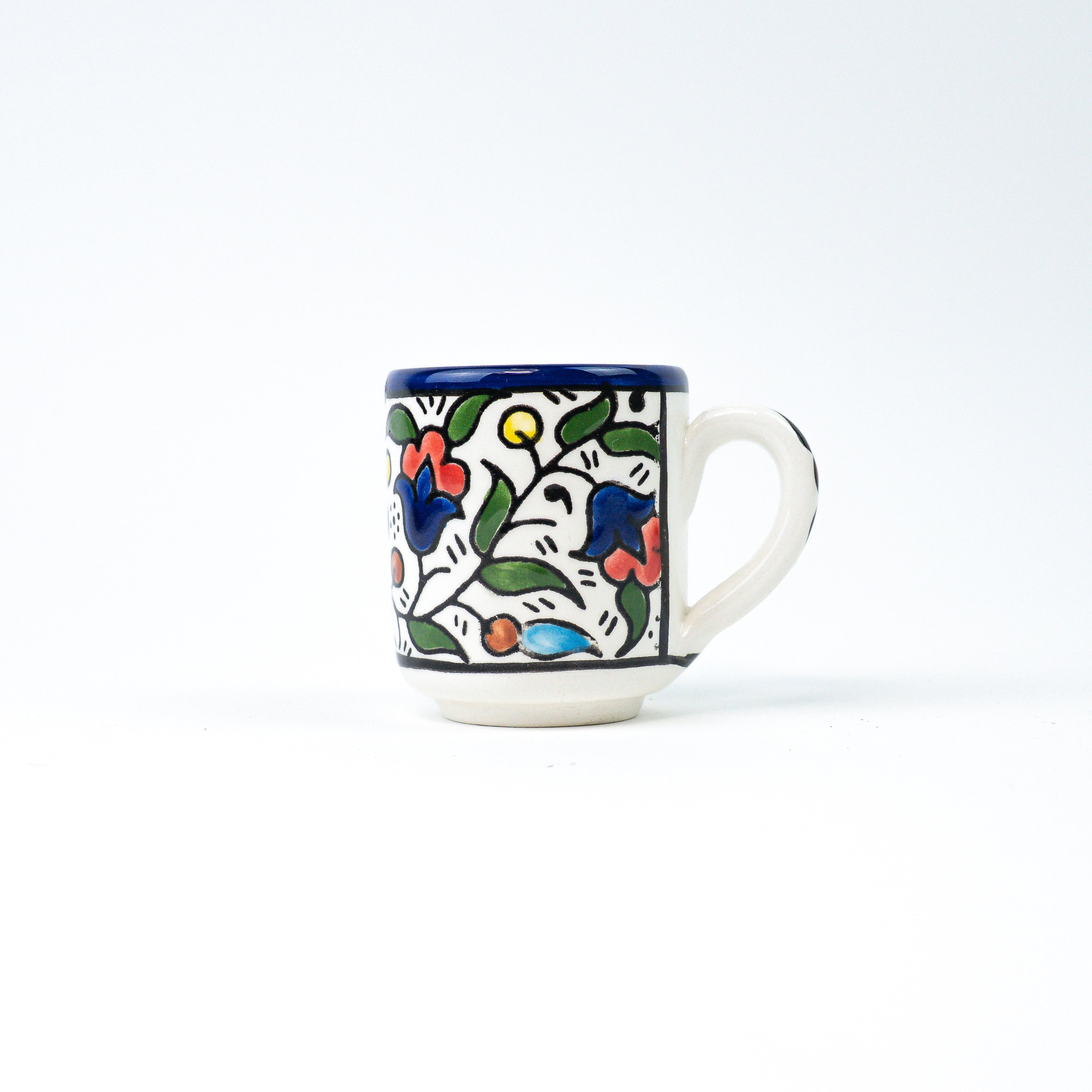 Colorful espresso cup