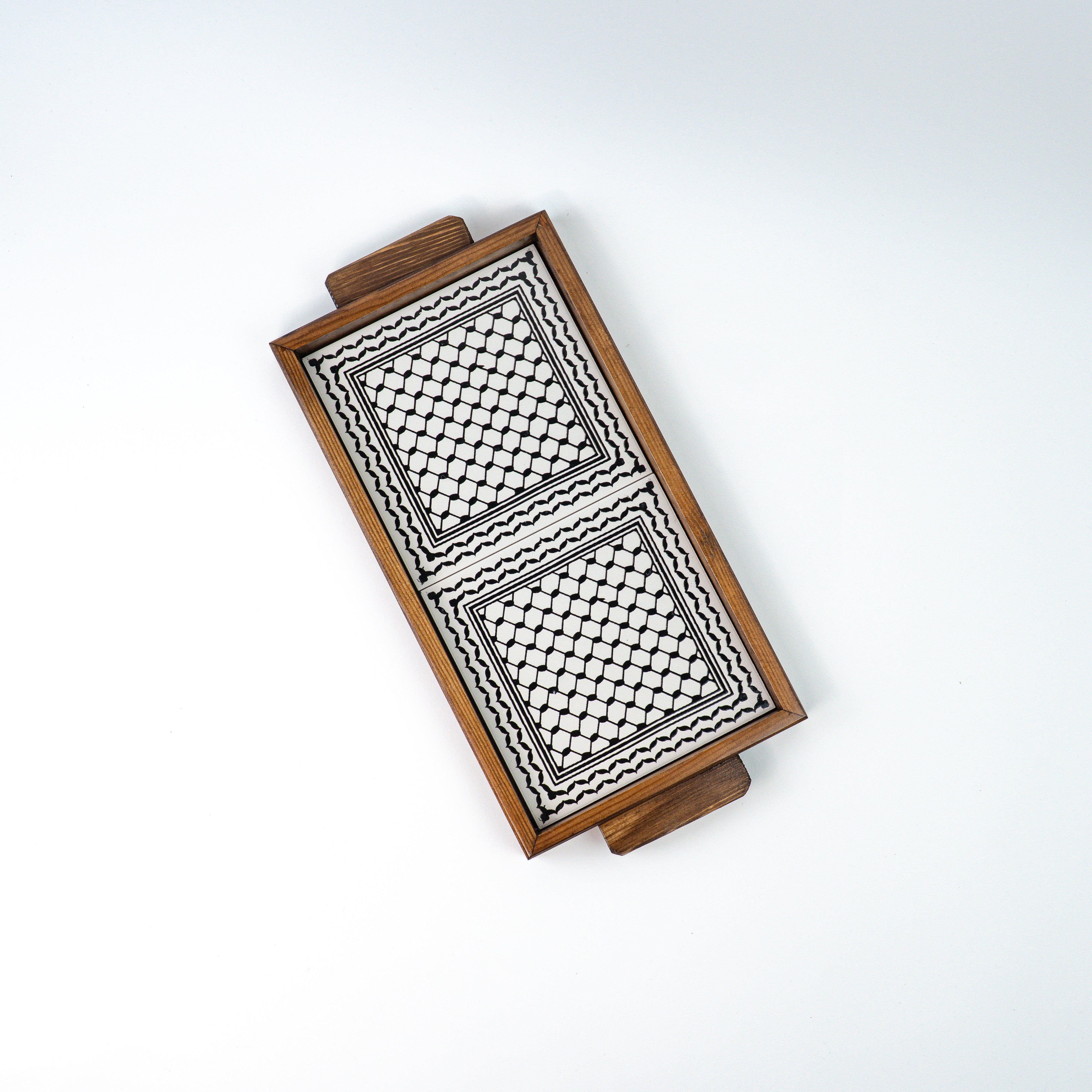 Servierplatte Kuffiyeh