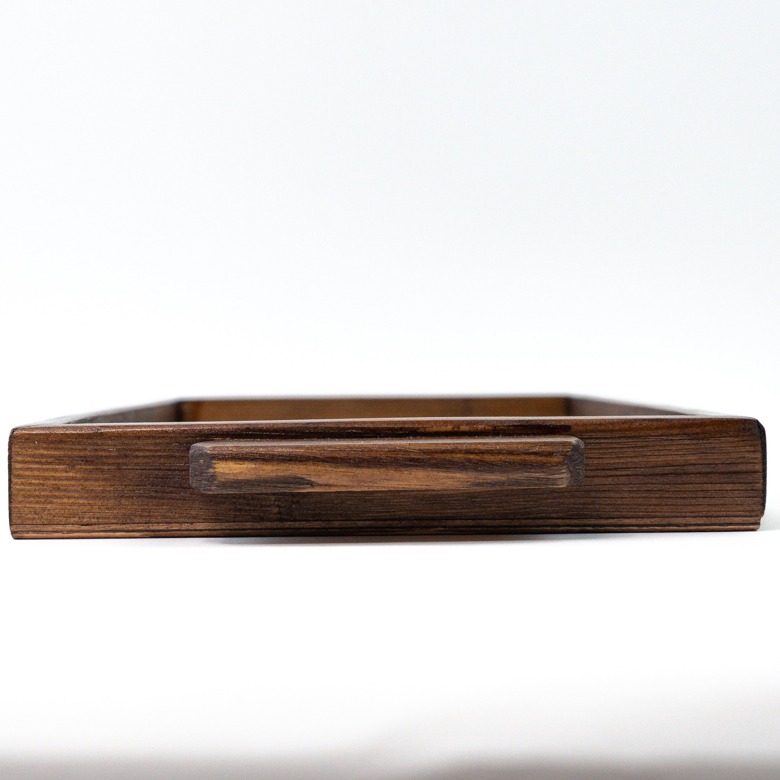 Serving platter, alcohol, blue-brown