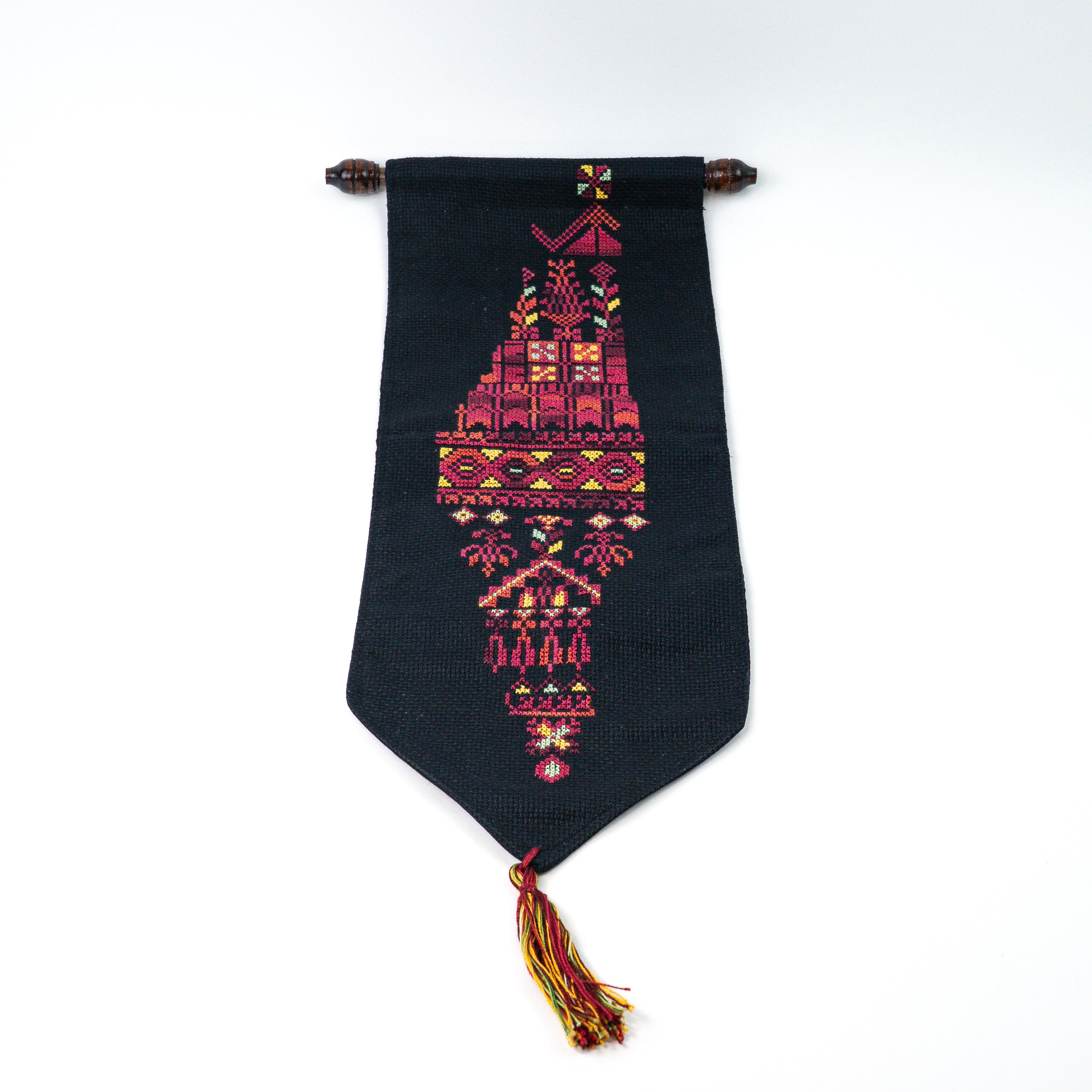 Wall decoration - Historical Palestine Red