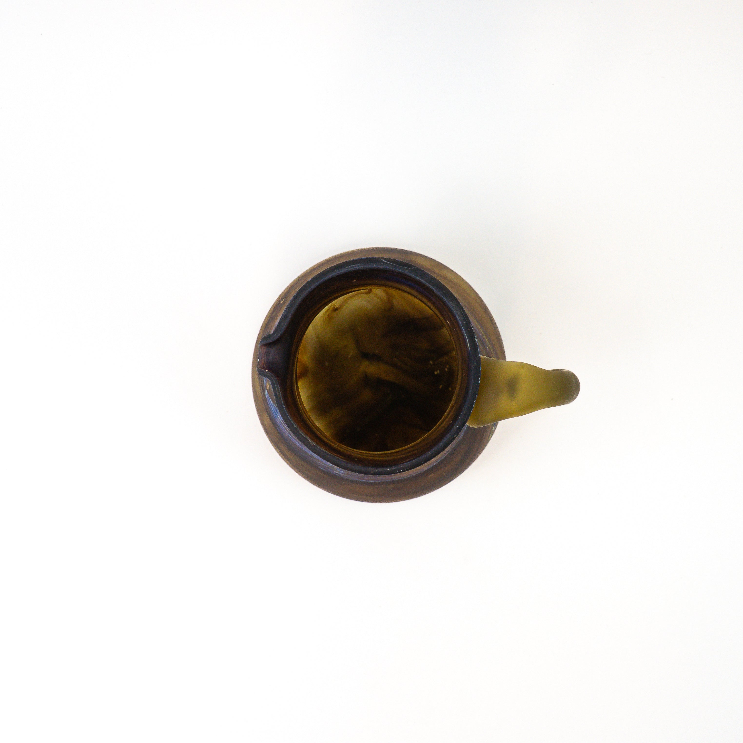 Hebron Carafe Brown – Recycled Glass & Hand-Blown