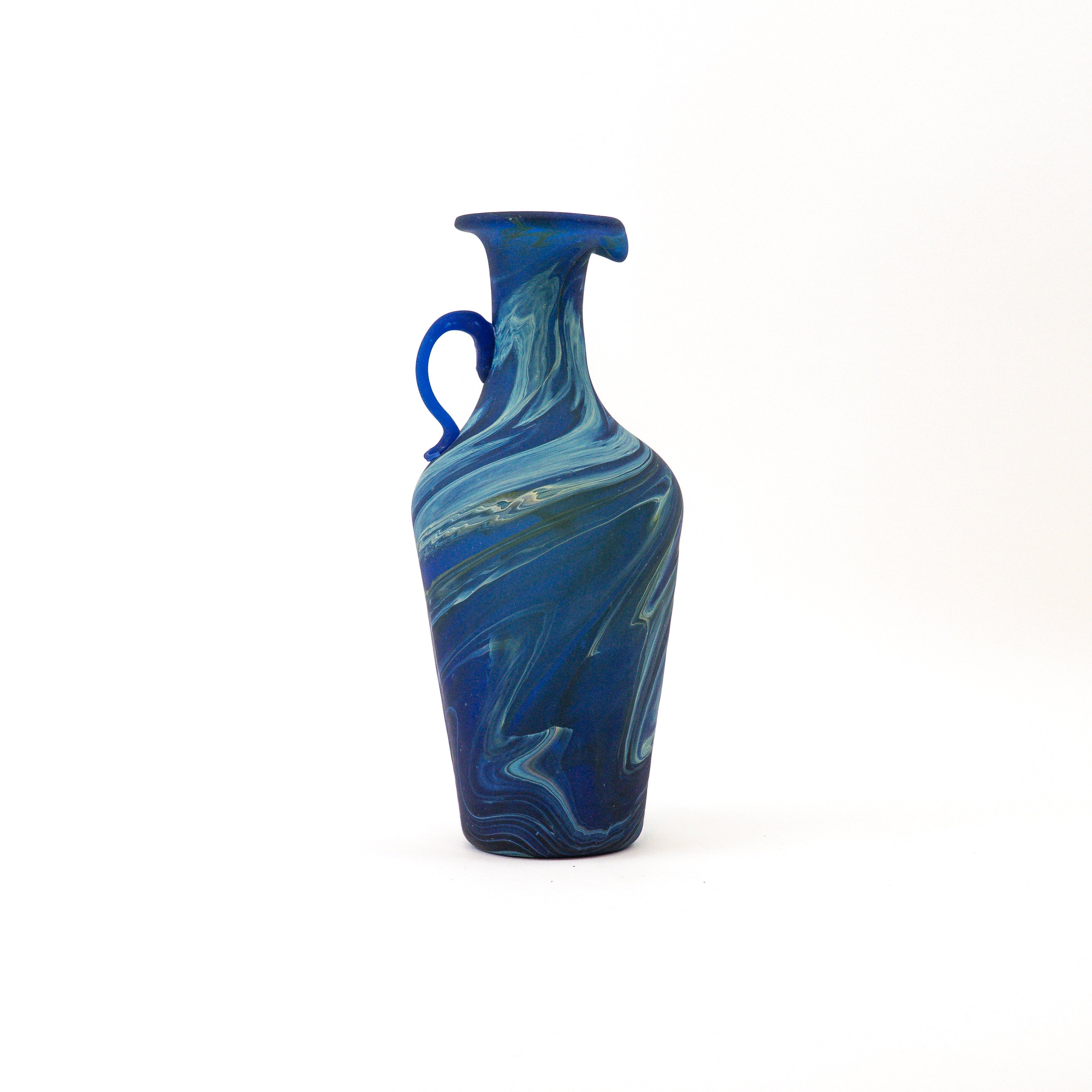 Hebron Karaffe braun – Recyceltes Glas & Handgeblasen