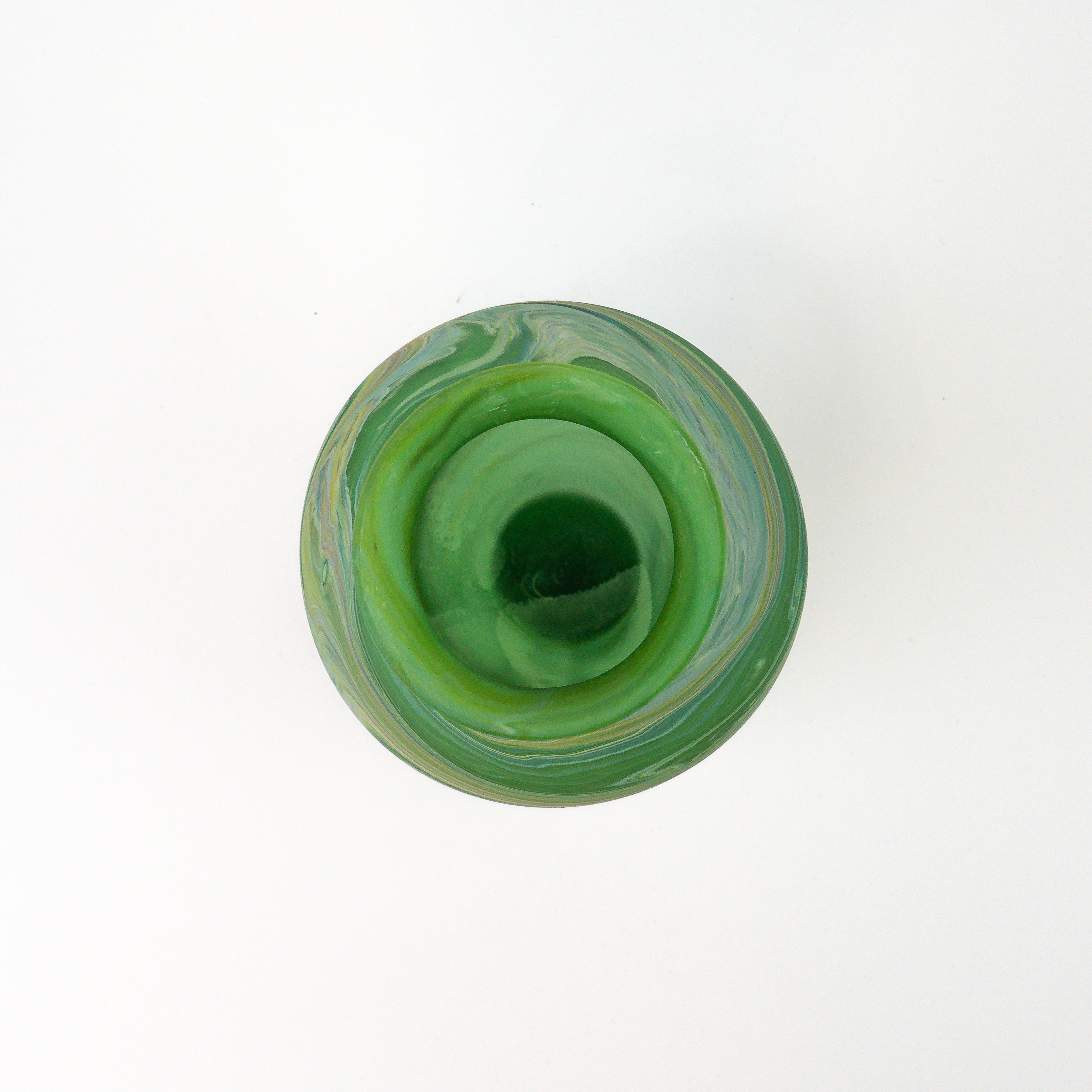 Hebron Vase Blue – Recycled Glass & Handblown