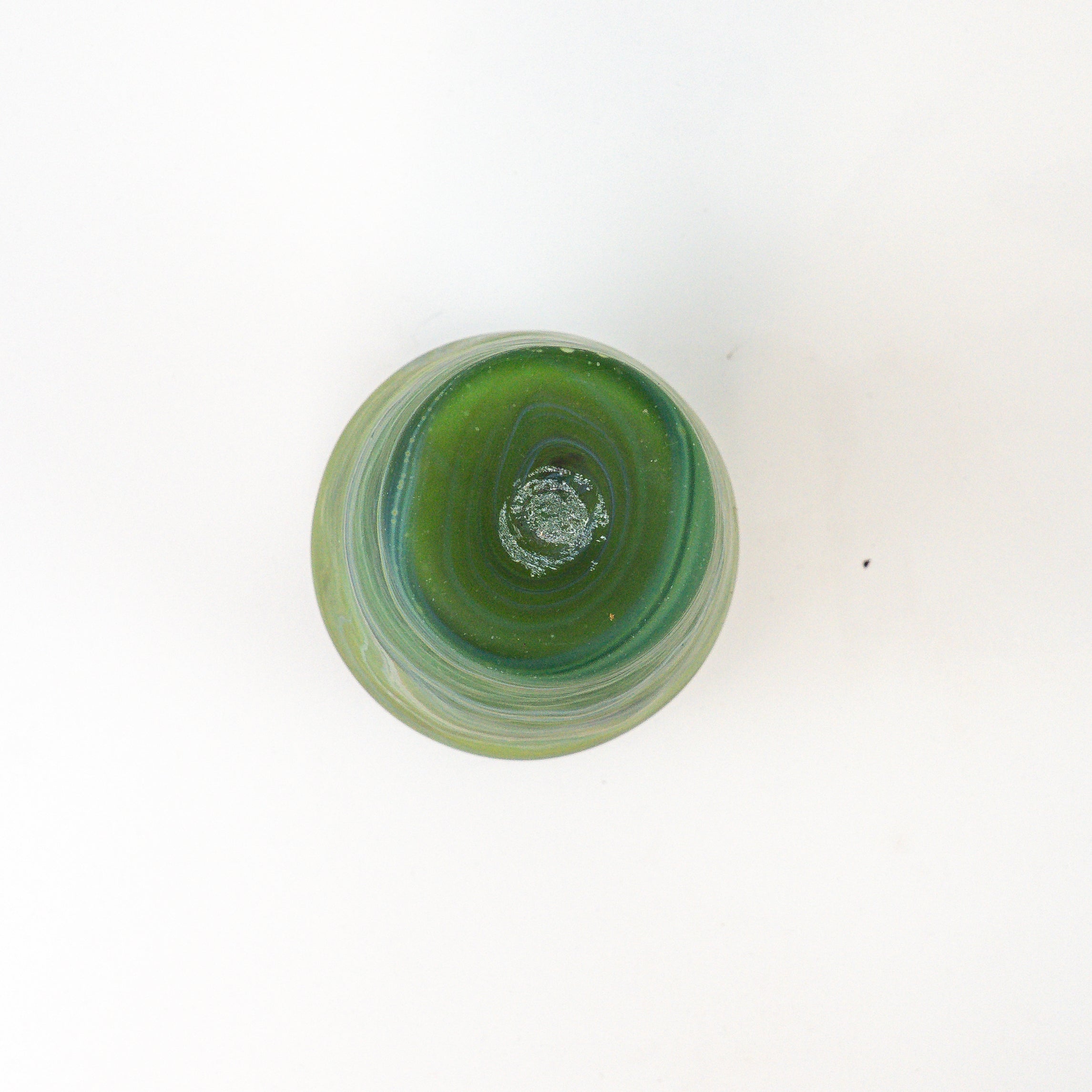 Hebron Vase Green – Recycled Glass & Handblown