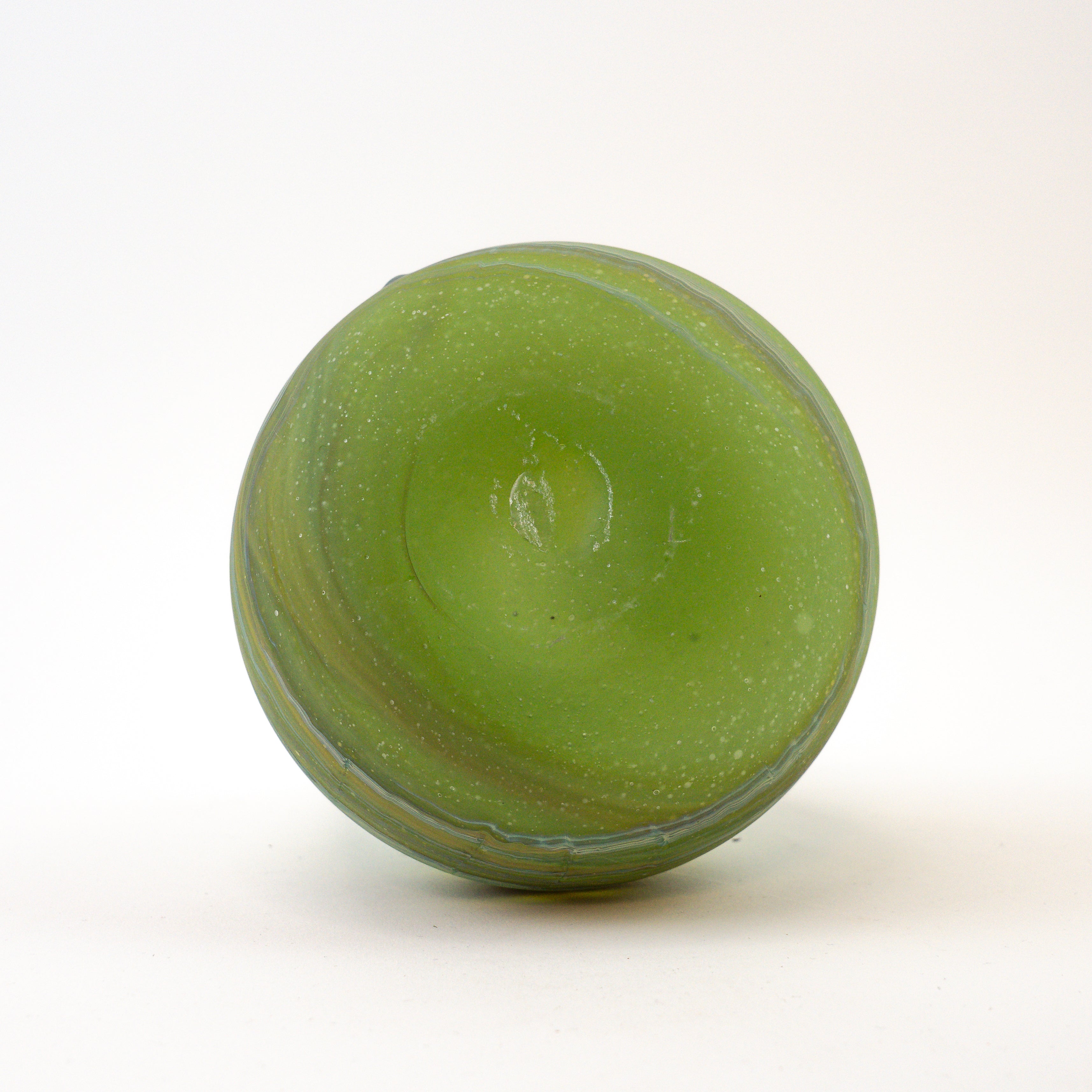 Hebron Carafe Green – Recycled Glass & Hand-Blown