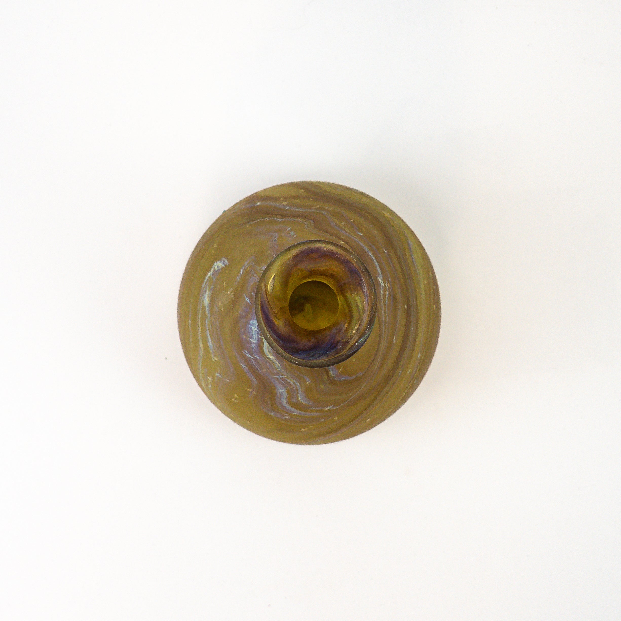 Hebron Carafe / Vase brown – Recycled glass & Handblown