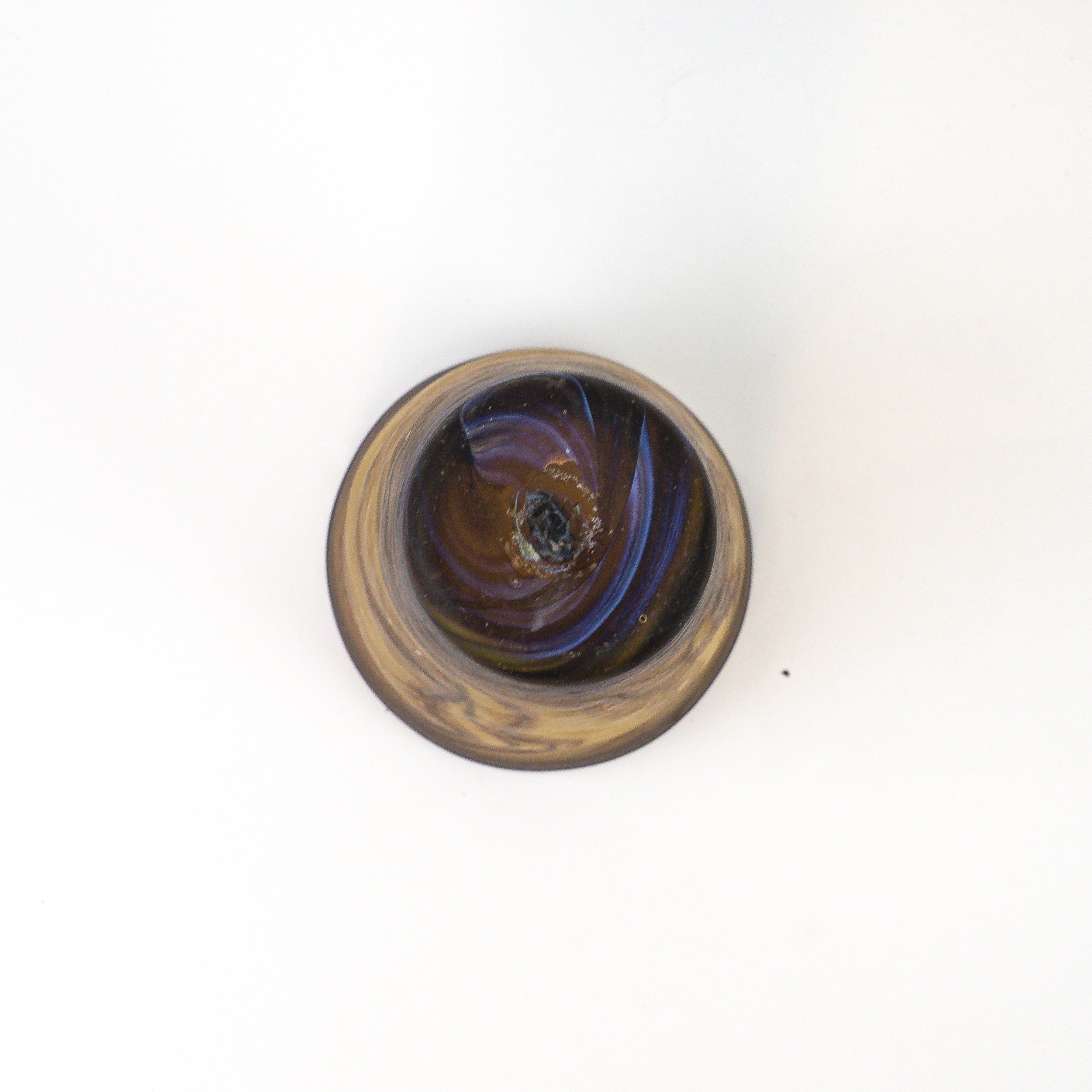 Hebron Vase Brown – Recycled Glass & Handblown