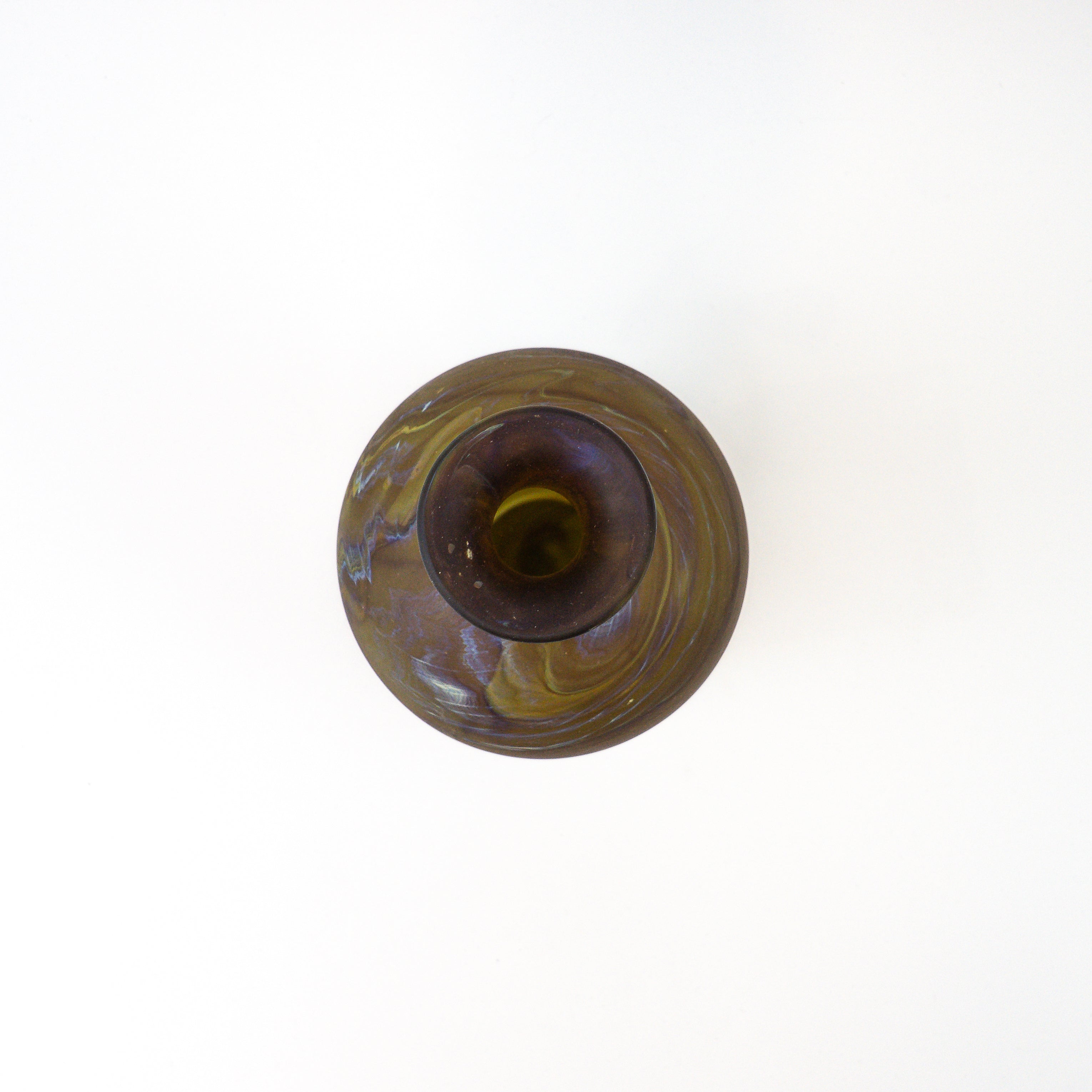 Hebron Carafe / Vase brown – Recycled glass & Handblown