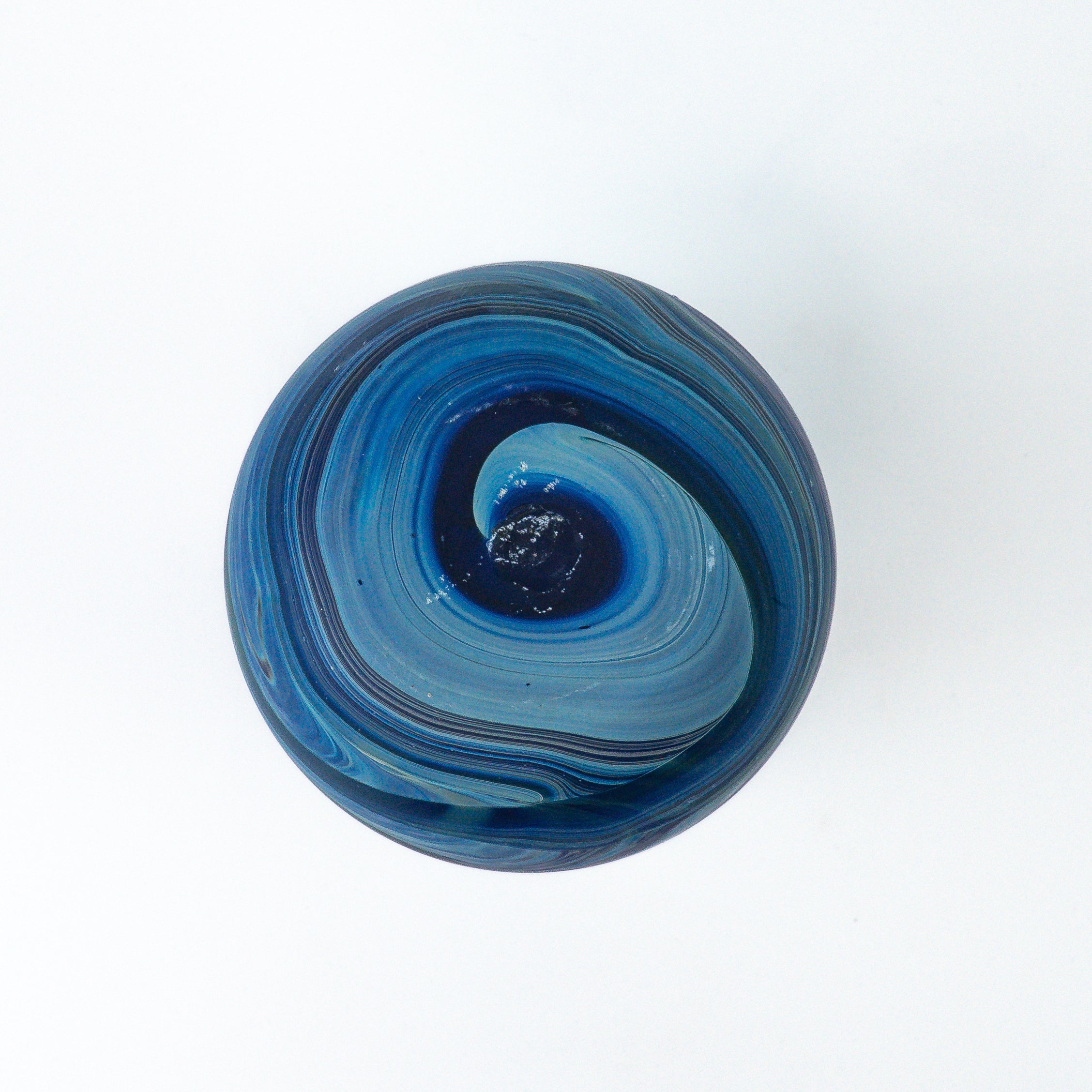 Hebron Vase Blue – Recycled Glass & Handblown
