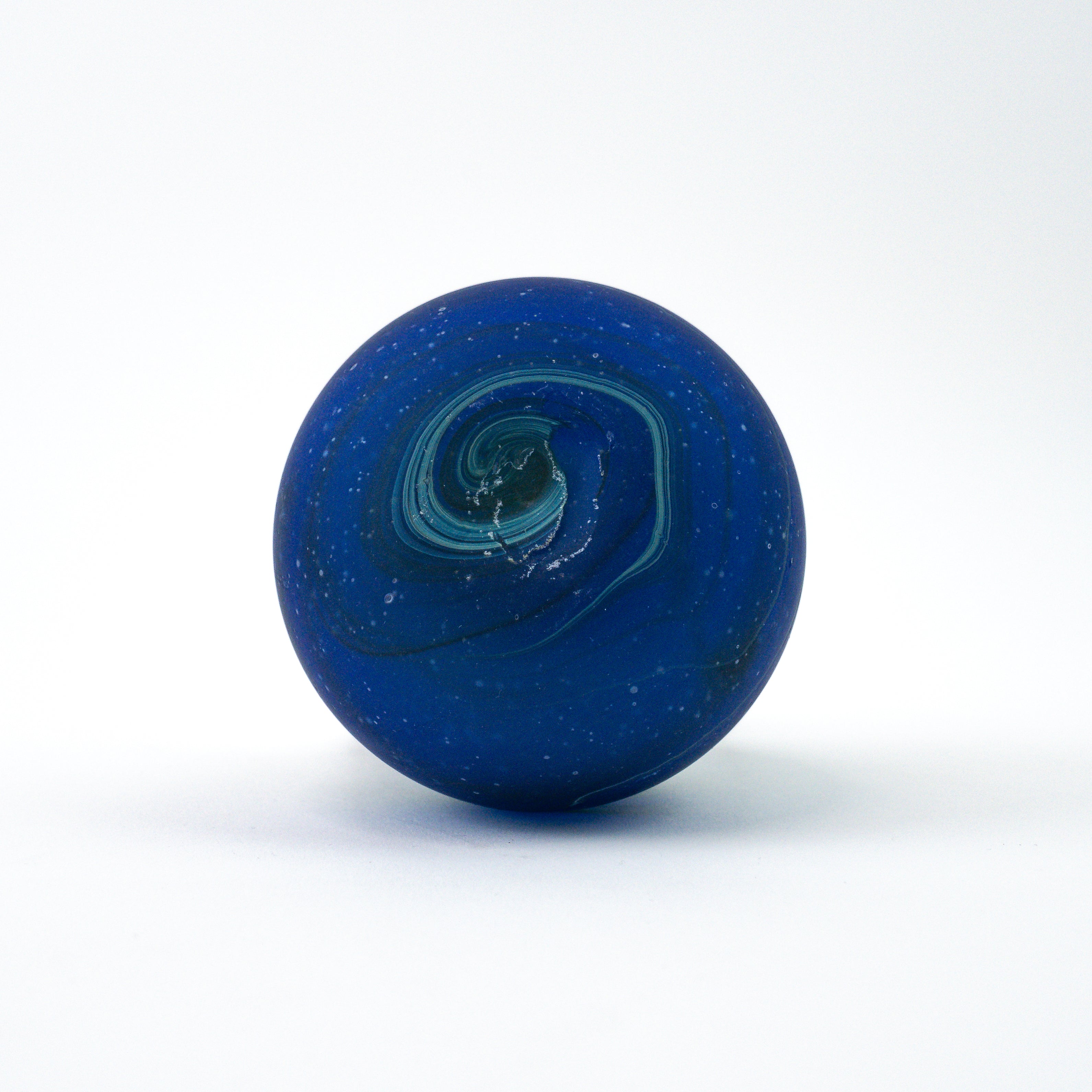 Hebron Mini Carafe / Vase Blue – Recycled Glass & Handblown