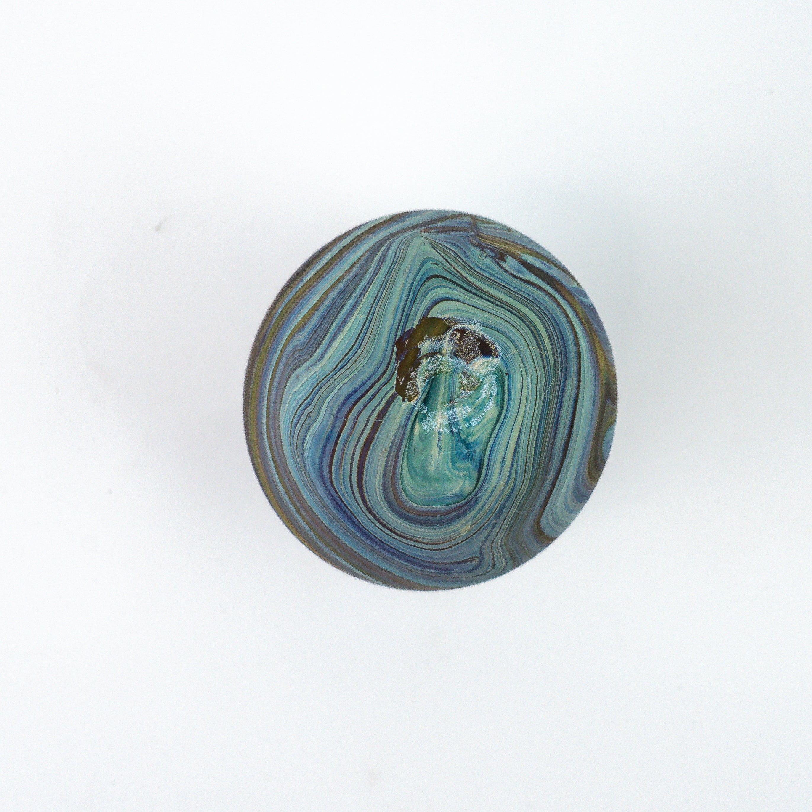 Hebron Mini Vase Brown – Recycled Glass &amp; Hand-blown