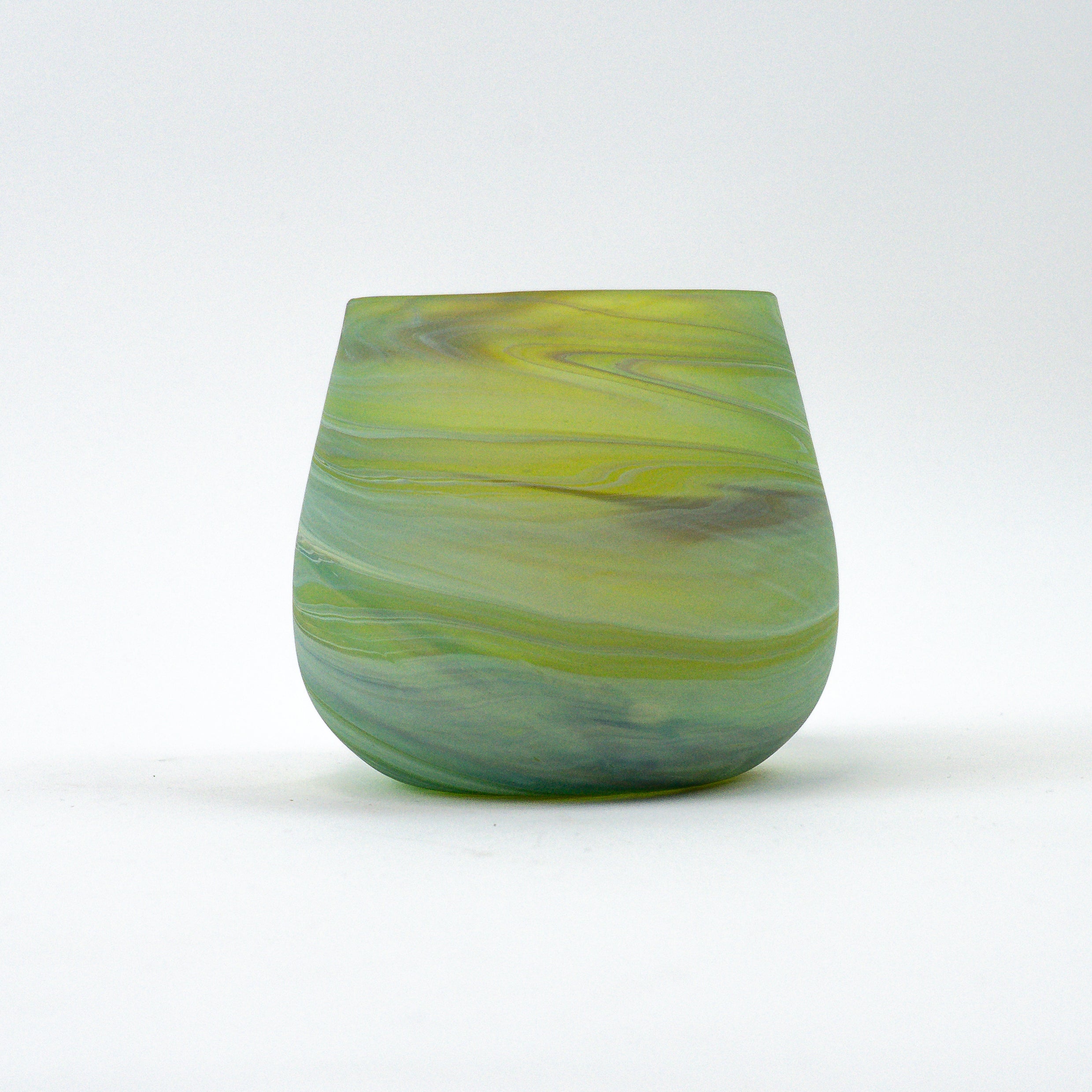 Hebron Green Mug – Recycled Glass &amp; Hand-Blown