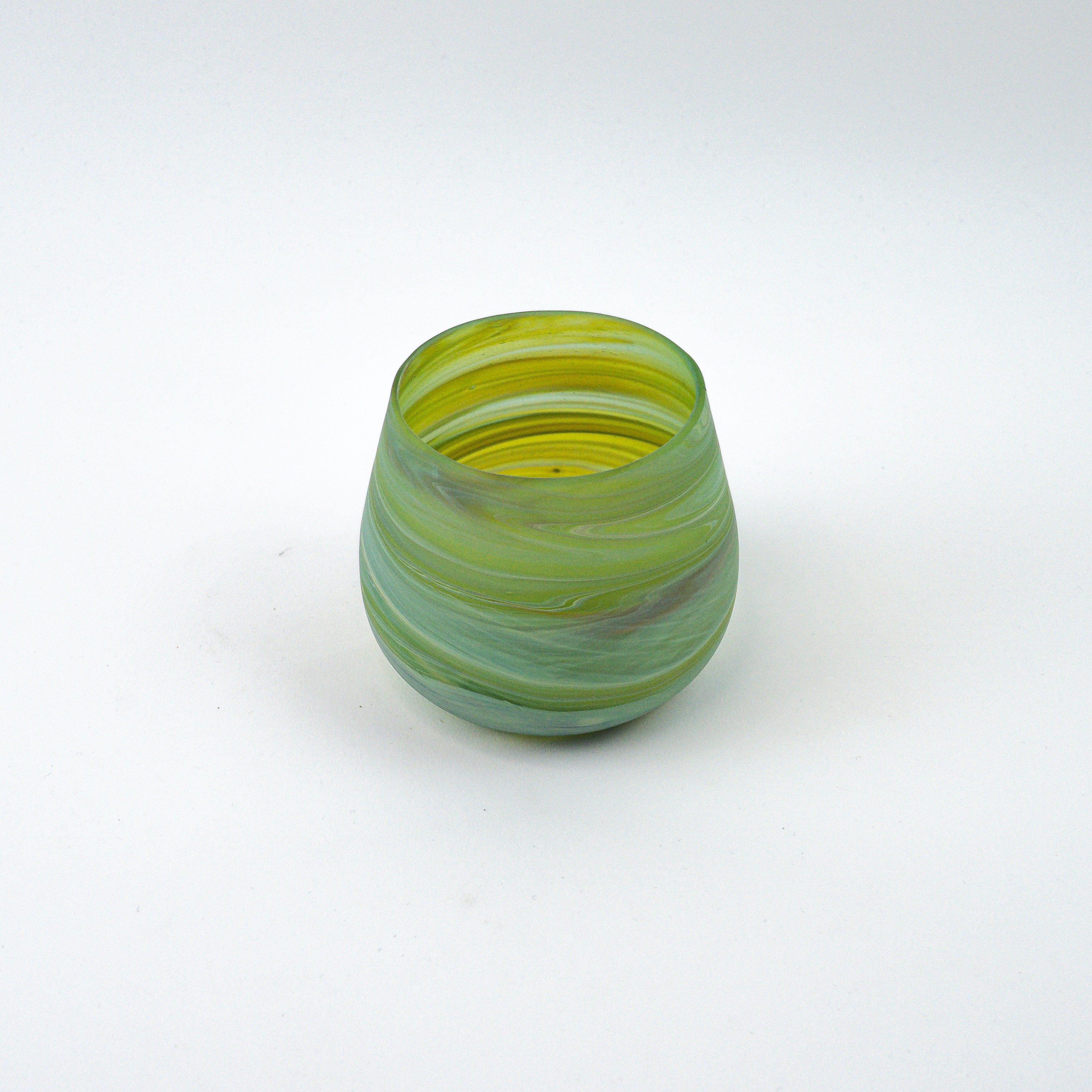 Hebron Green Mug – Recycled Glass &amp; Hand-Blown