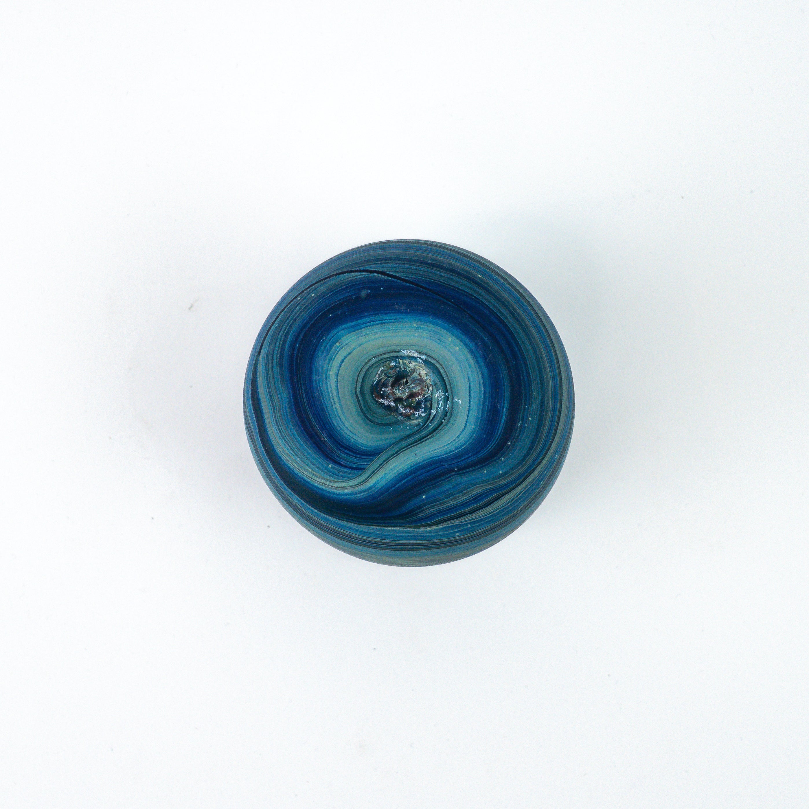 Hebron Blue Mug – Recycled Glass &amp; Hand-Blown