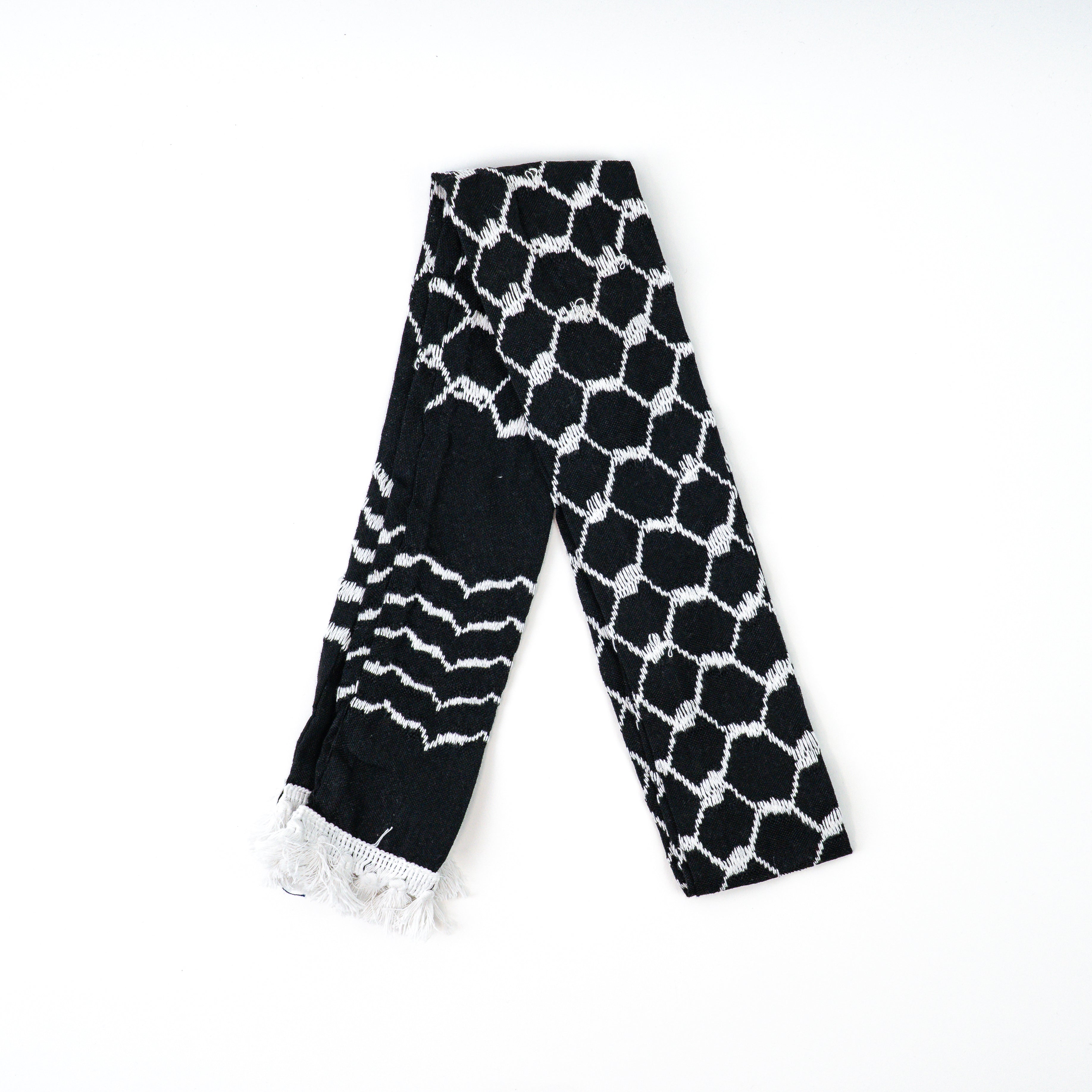 Black Kuffiyeh - Schal 6 cm