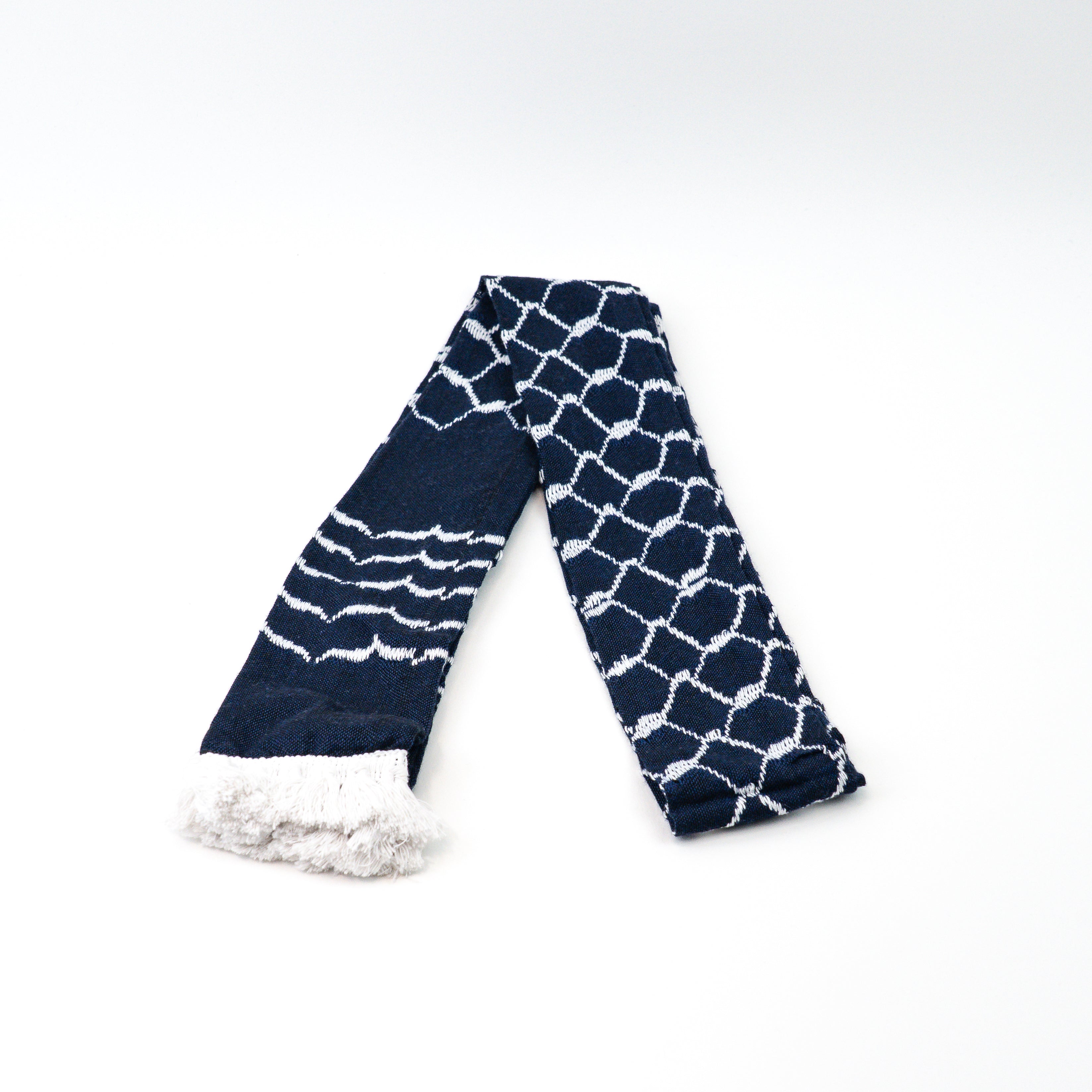 Navyblue Kuffiyeh - scarf 6 cm