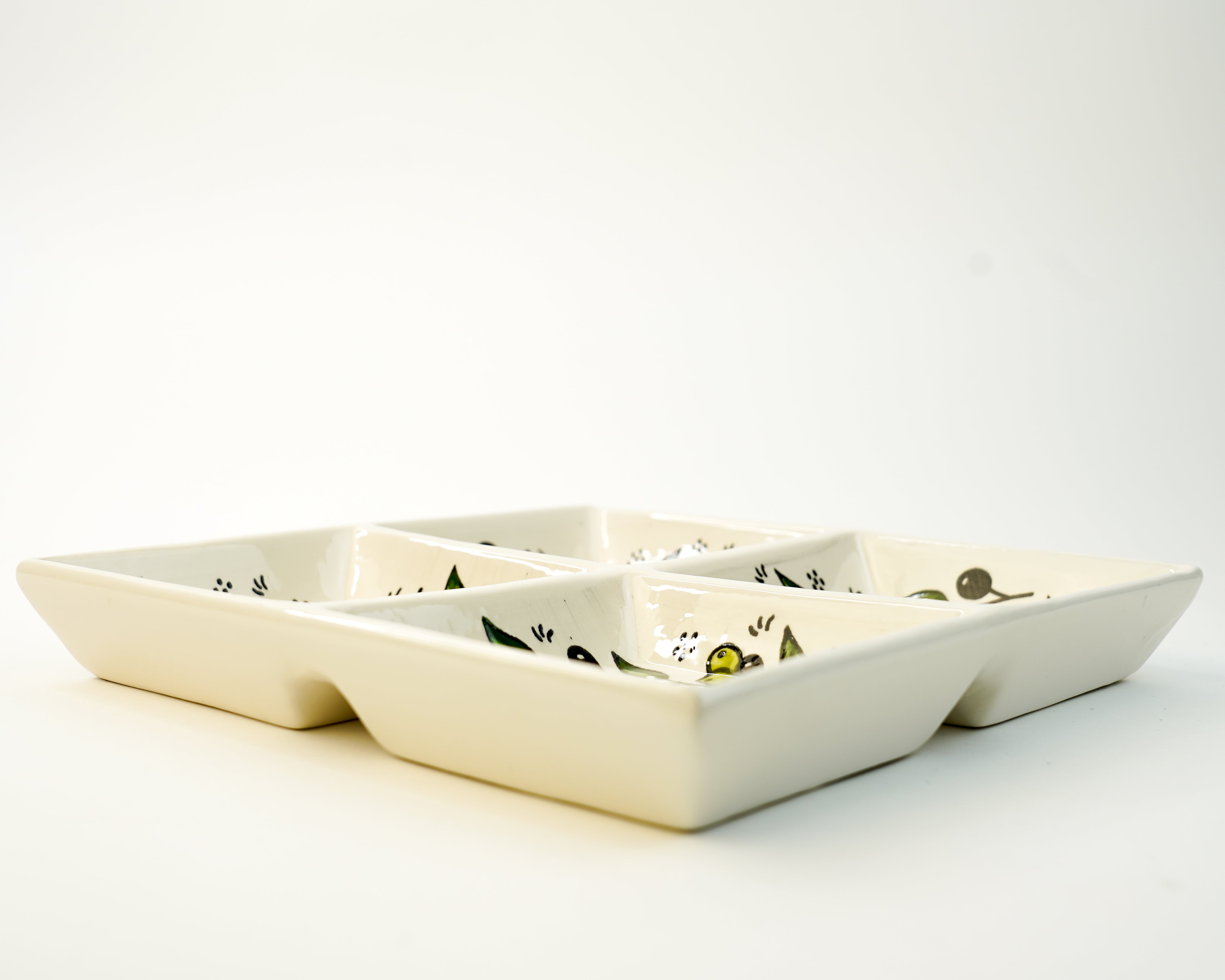 Snackschale 4 fächer