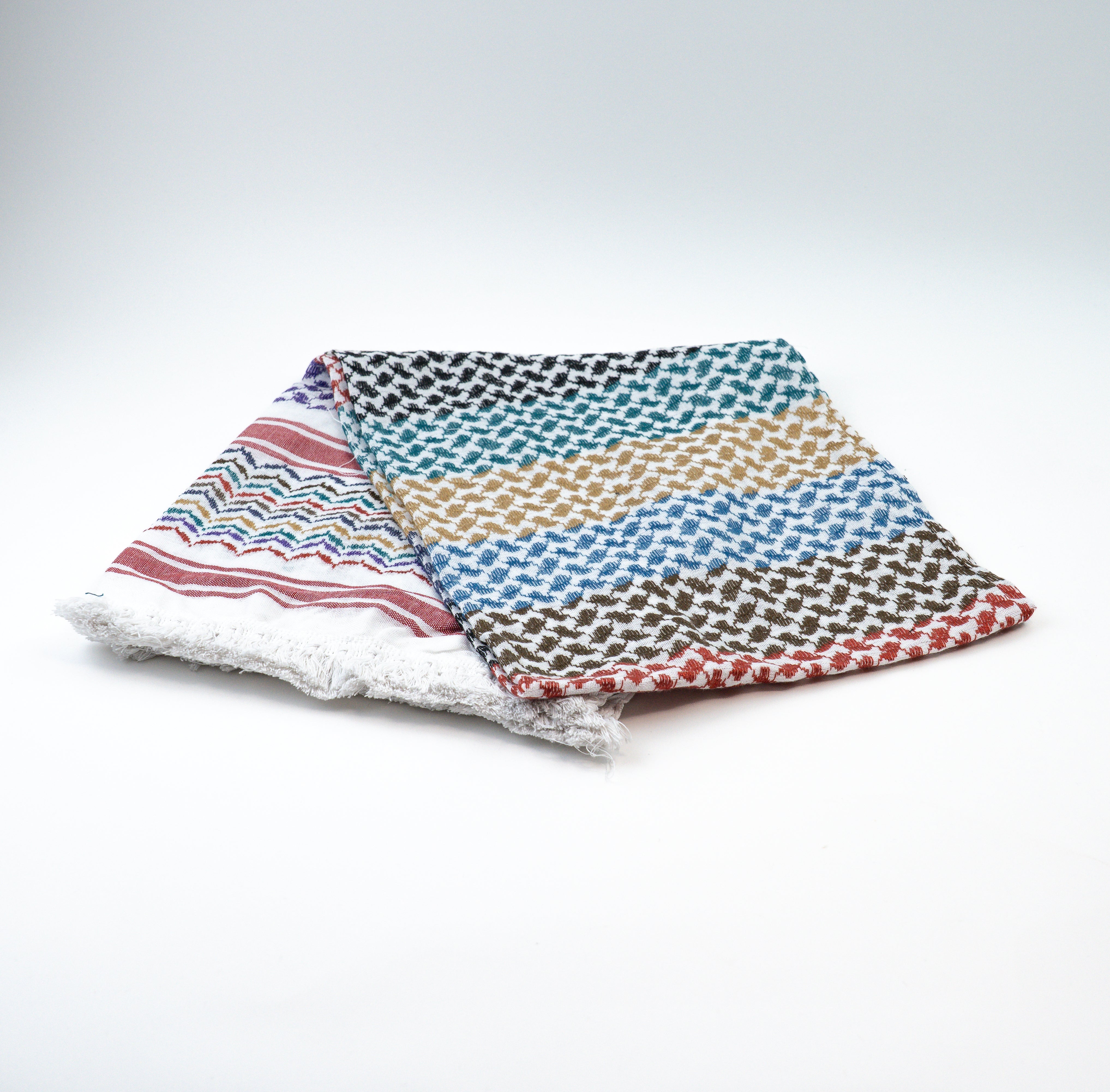 Regenbogen - Schal 25