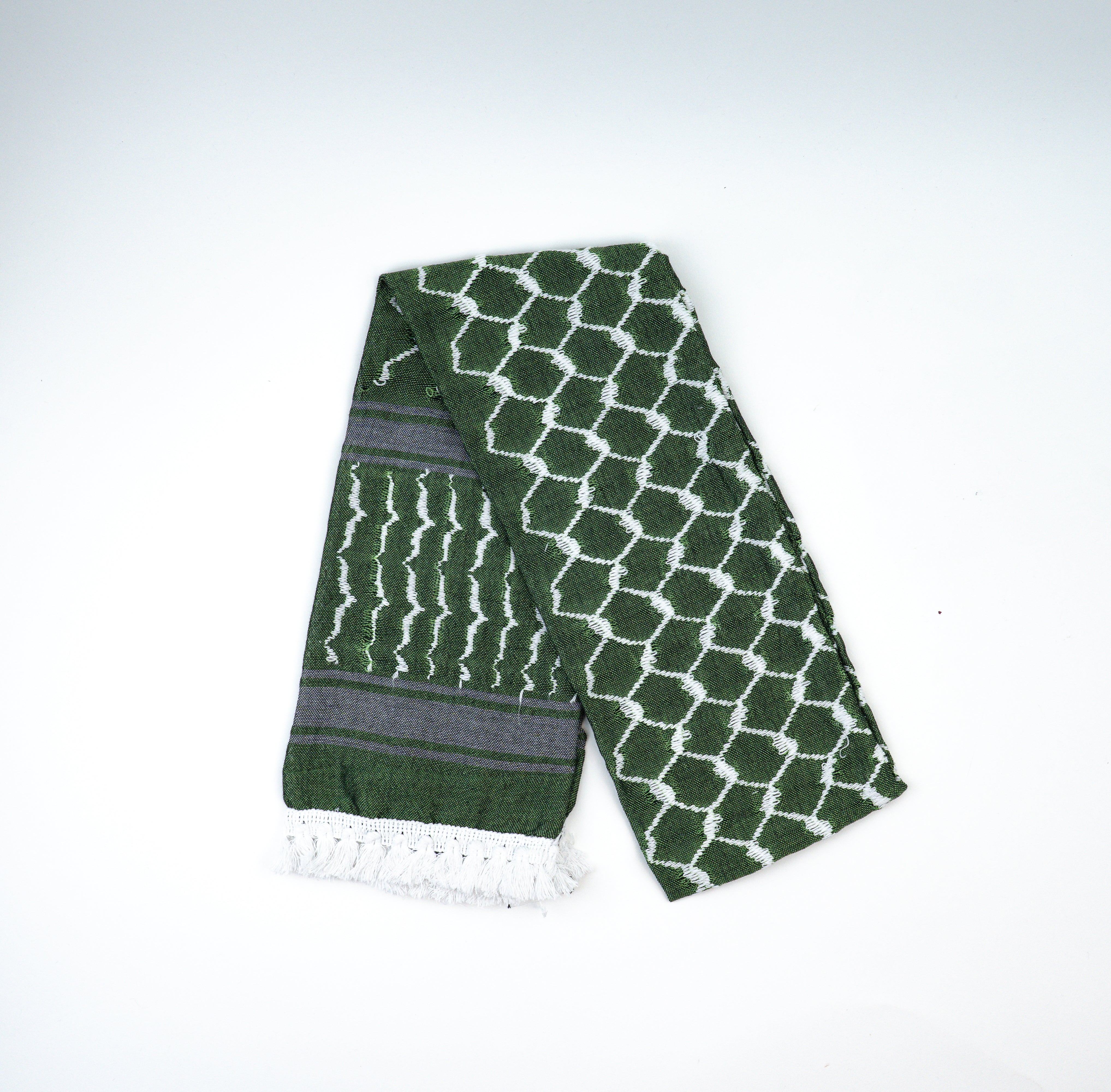 Green Kuffiyeh - Schal 15 cm