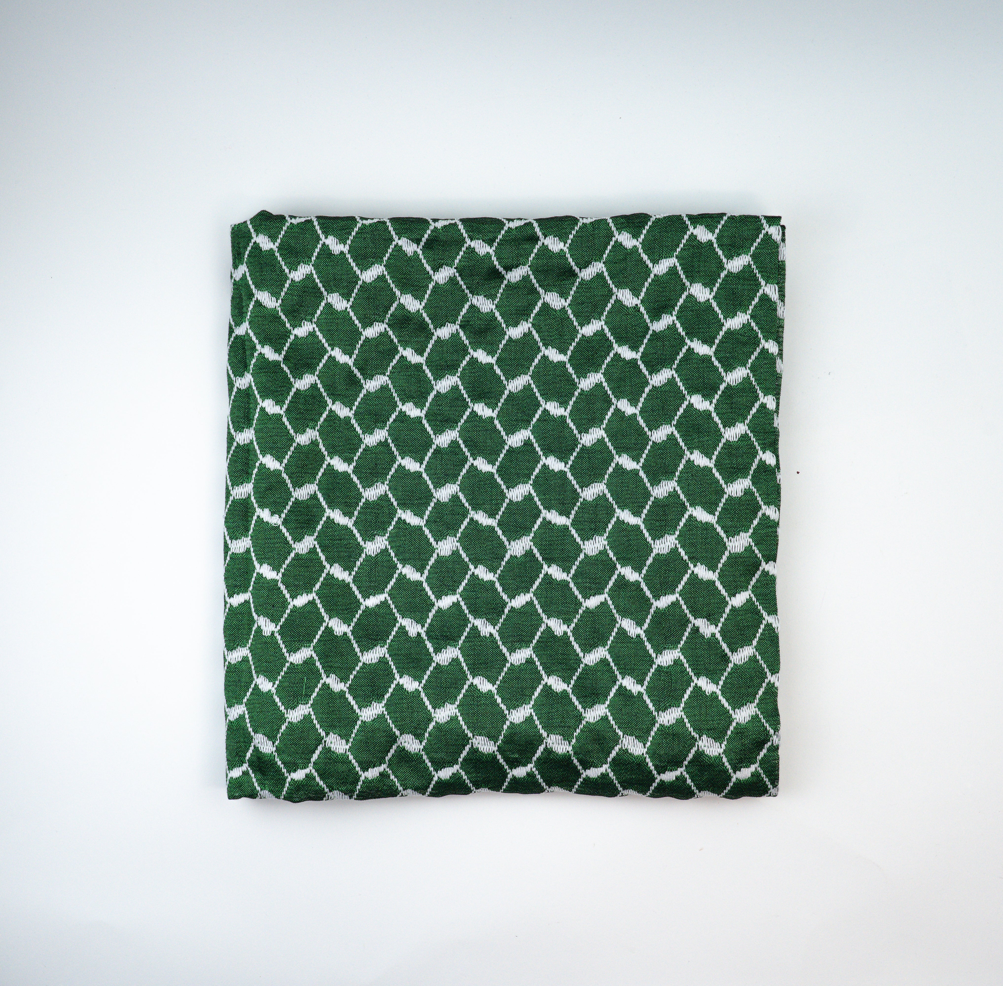 パレスチナ製クーフィーヤ（緑） Outlet: Green Kuffiyeh 2.0