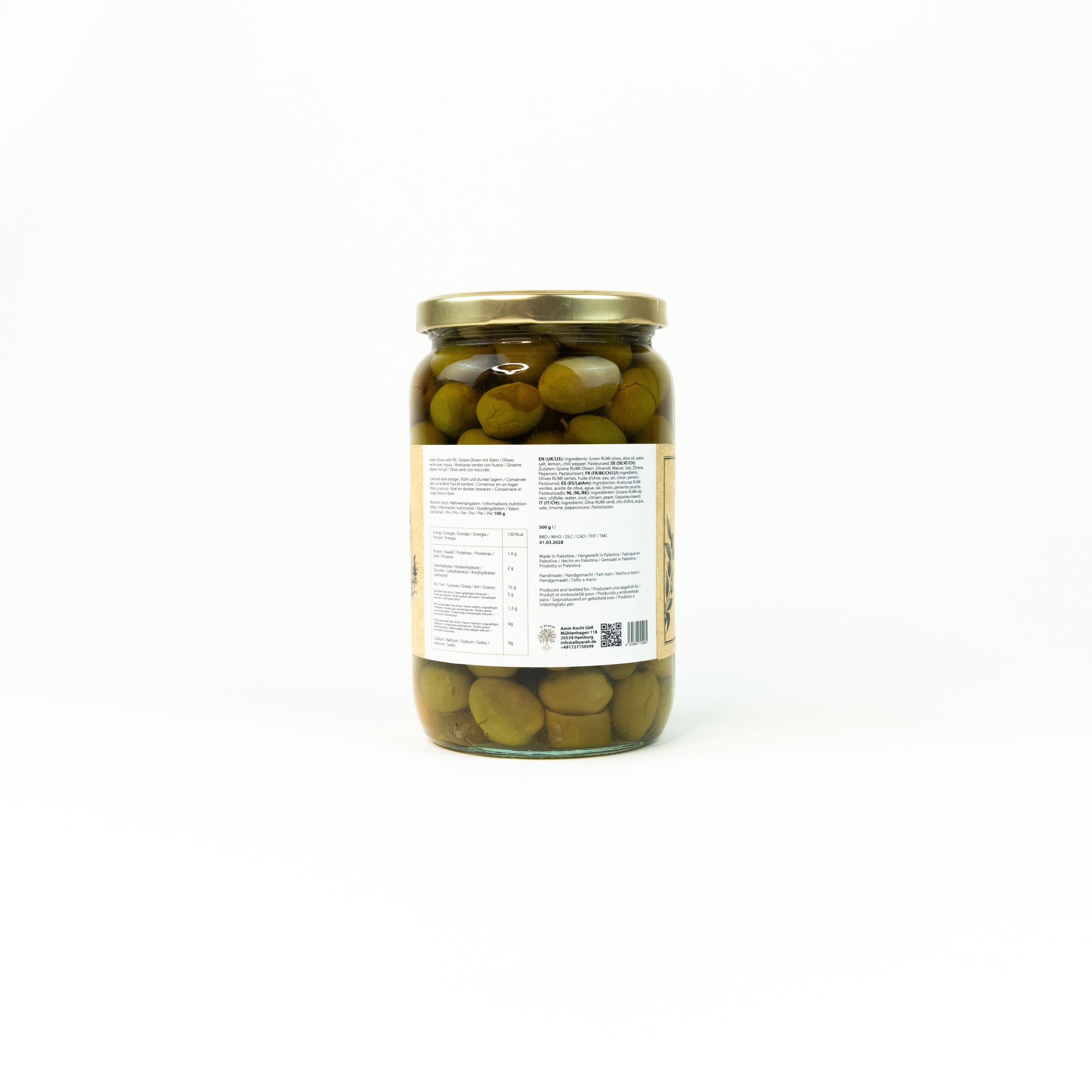 Pickled RUMI olives – 500 g
