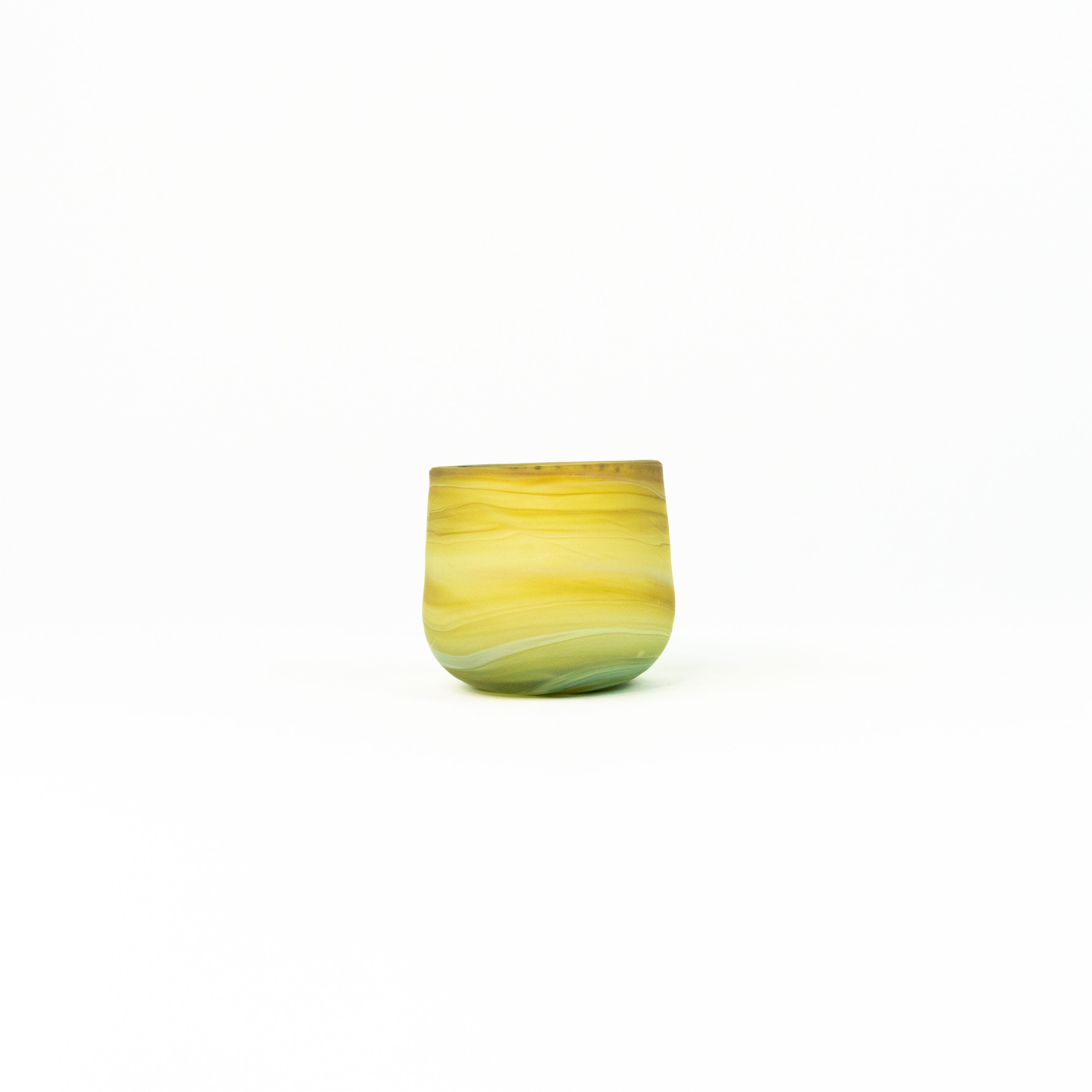 Neu Mini Glas Limette – Recyceltes Glas & Handgeblasen