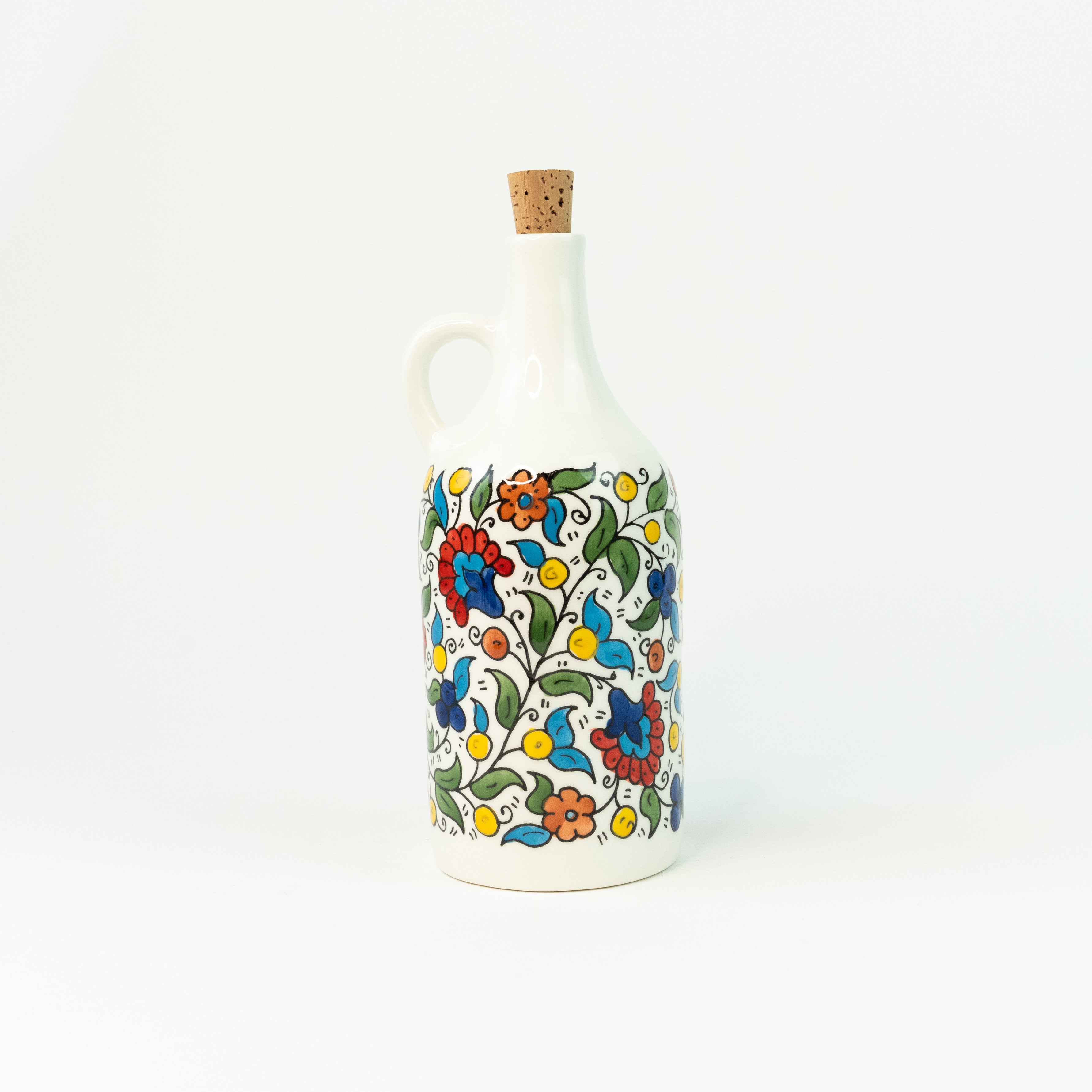NEU Ölkanne Blume Bunt